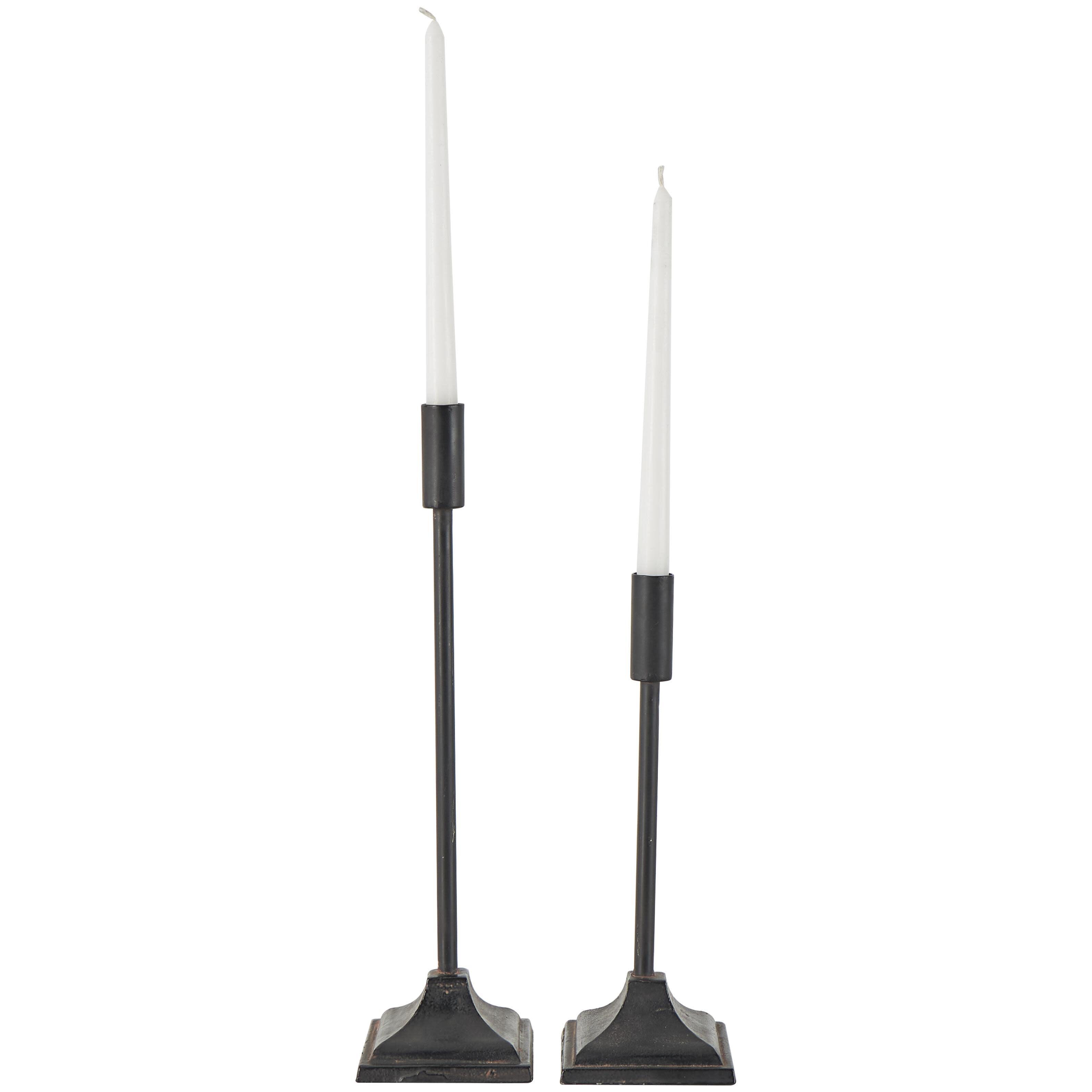 Bayberry Lane Square Decorative Candle Holder (Set Of 2), , large