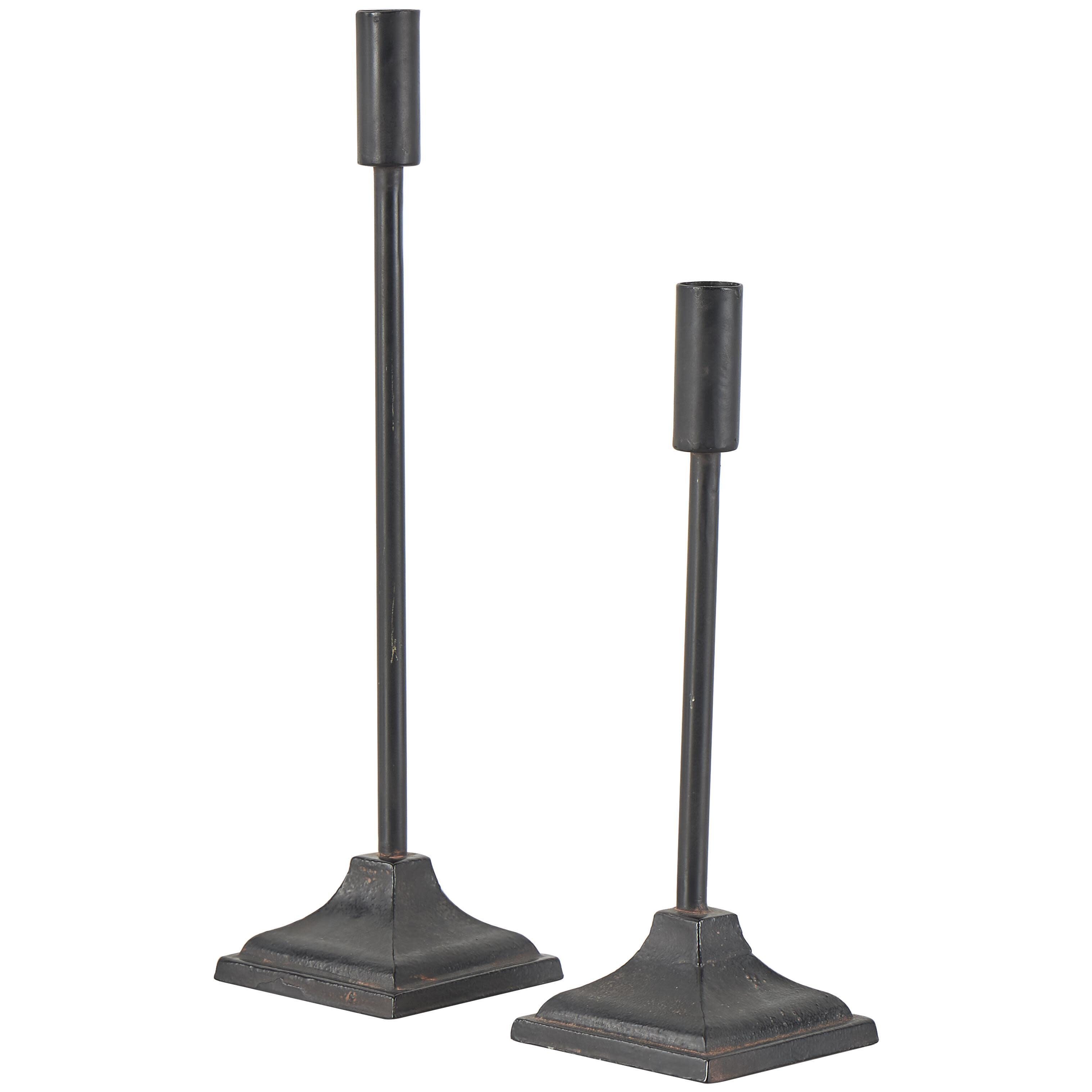 Bayberry Lane Square Decorative Candle Holder (Set Of 2), , large