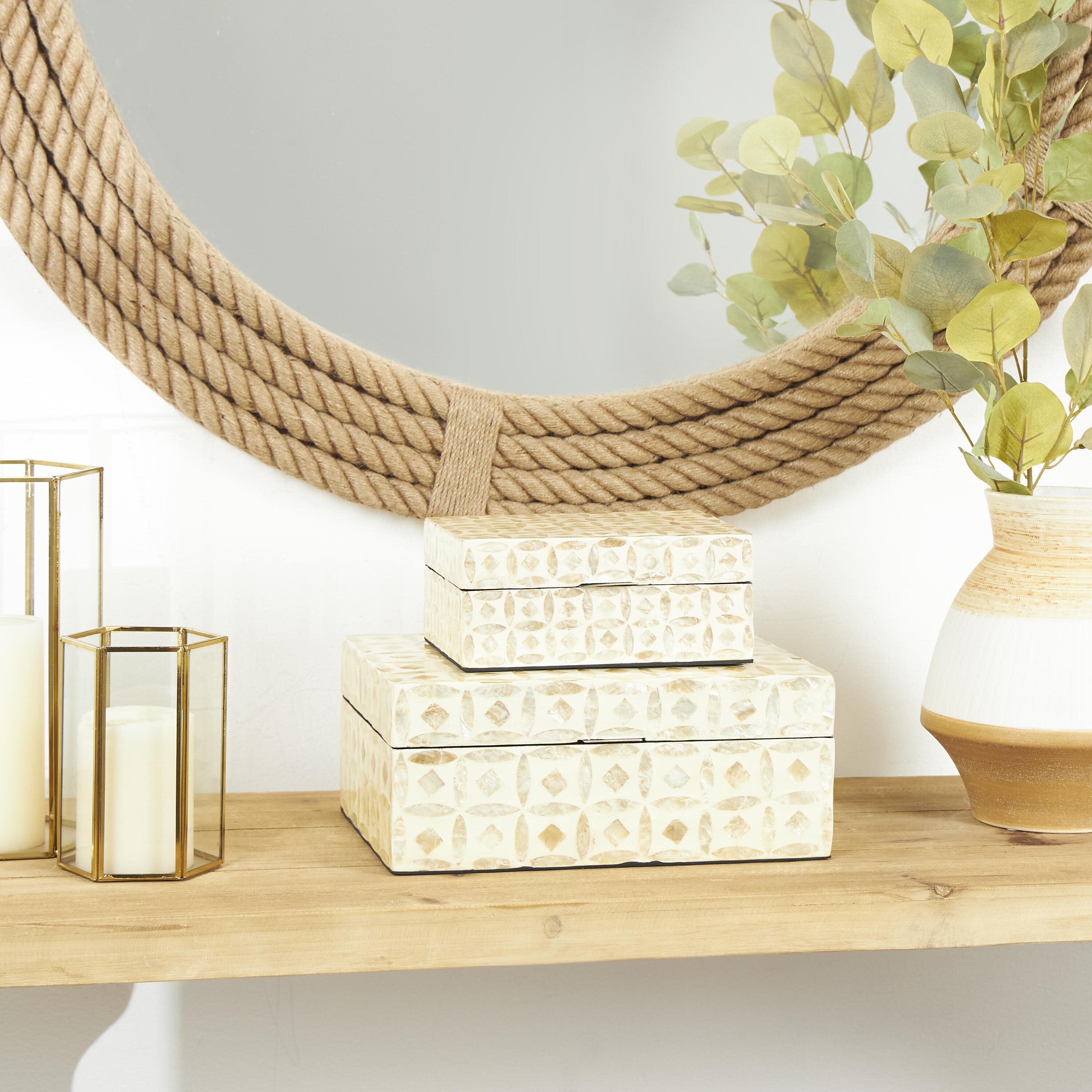 Bayberry Lane Storage Decorative Box (Set Of 2), , rollover