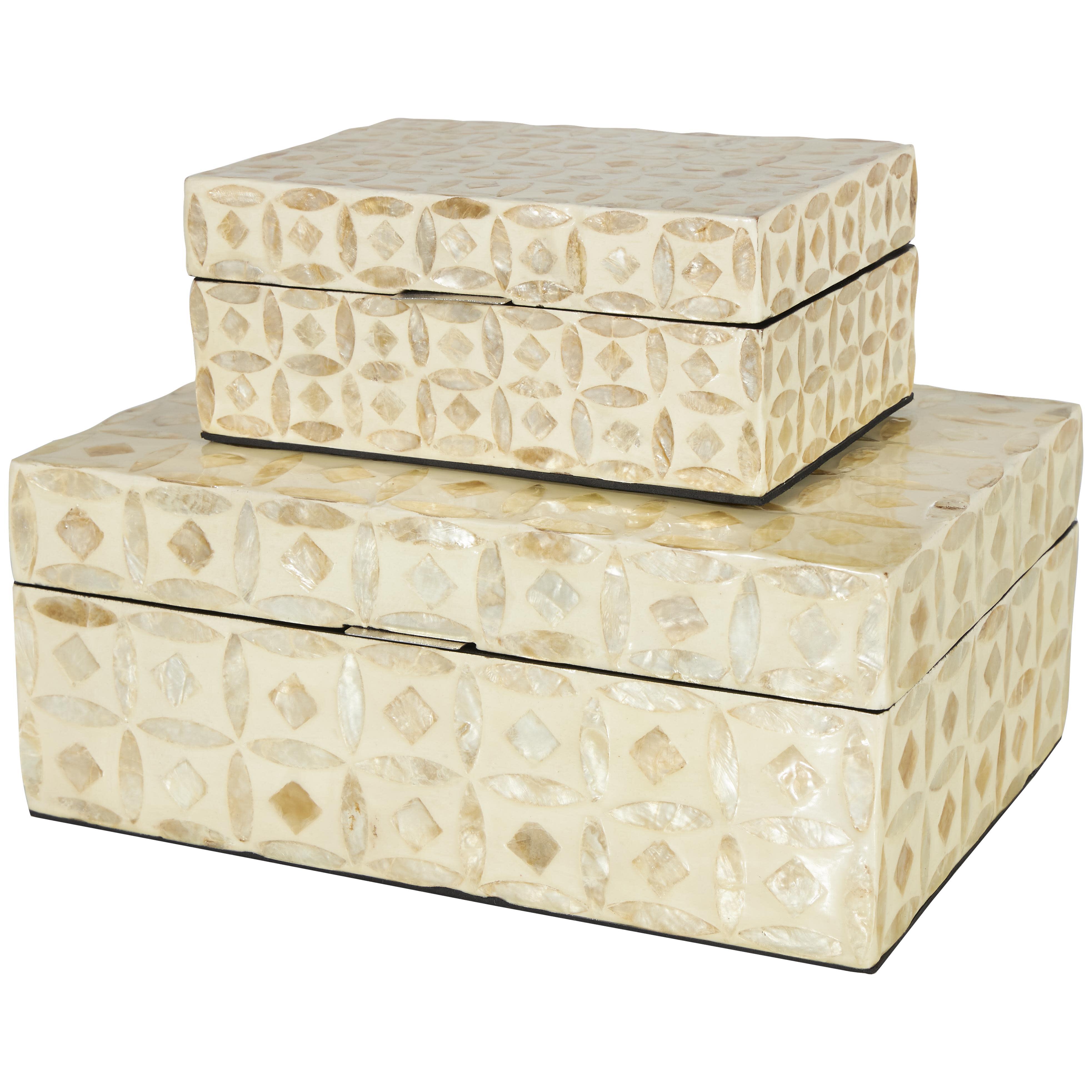 Bayberry Lane Storage Decorative Box (Set Of 2), , large