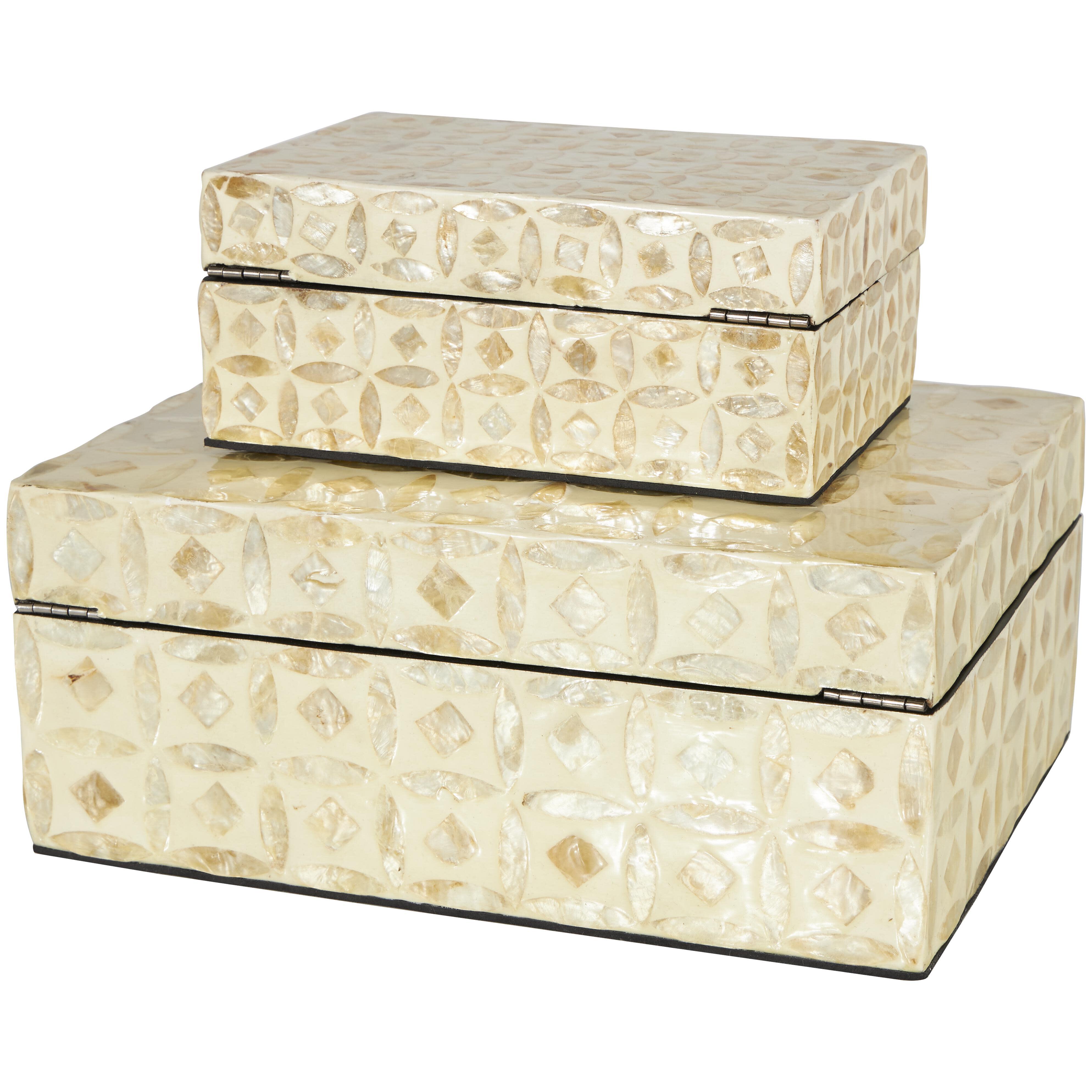 Bayberry Lane Storage Decorative Box (Set Of 2), , large