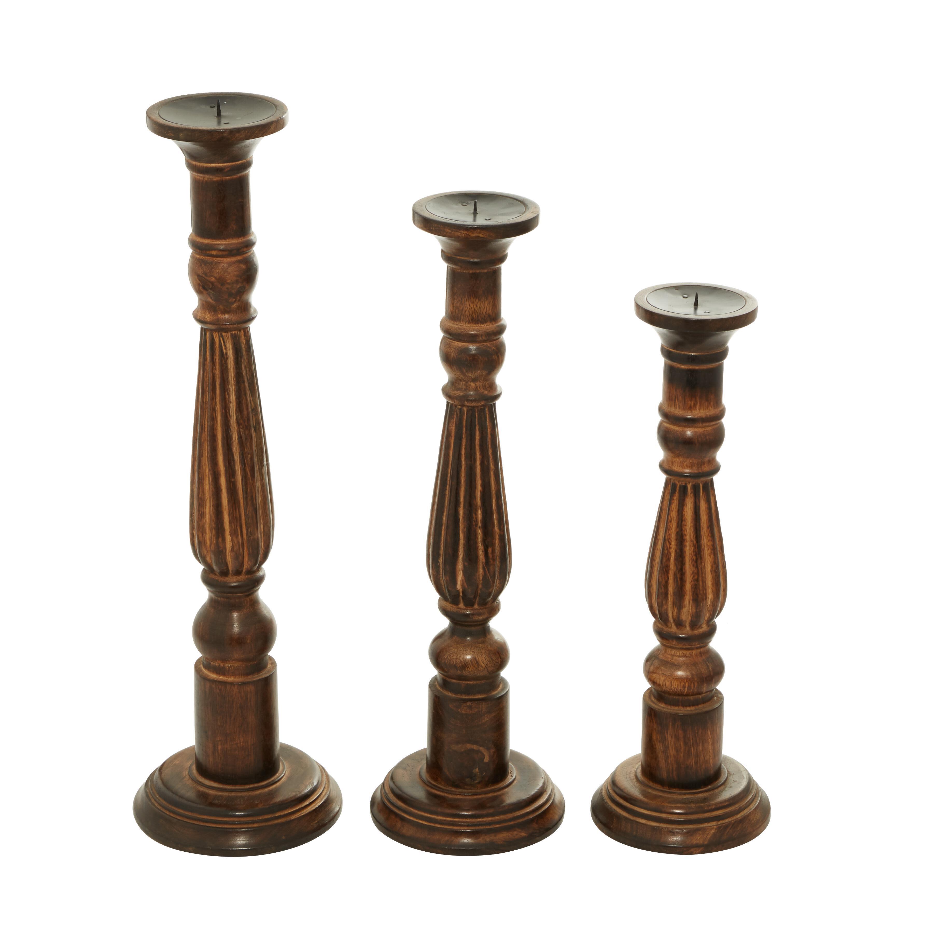 Bayberry Lane Tall Decorative Candle Holder (Set Of 3), , large