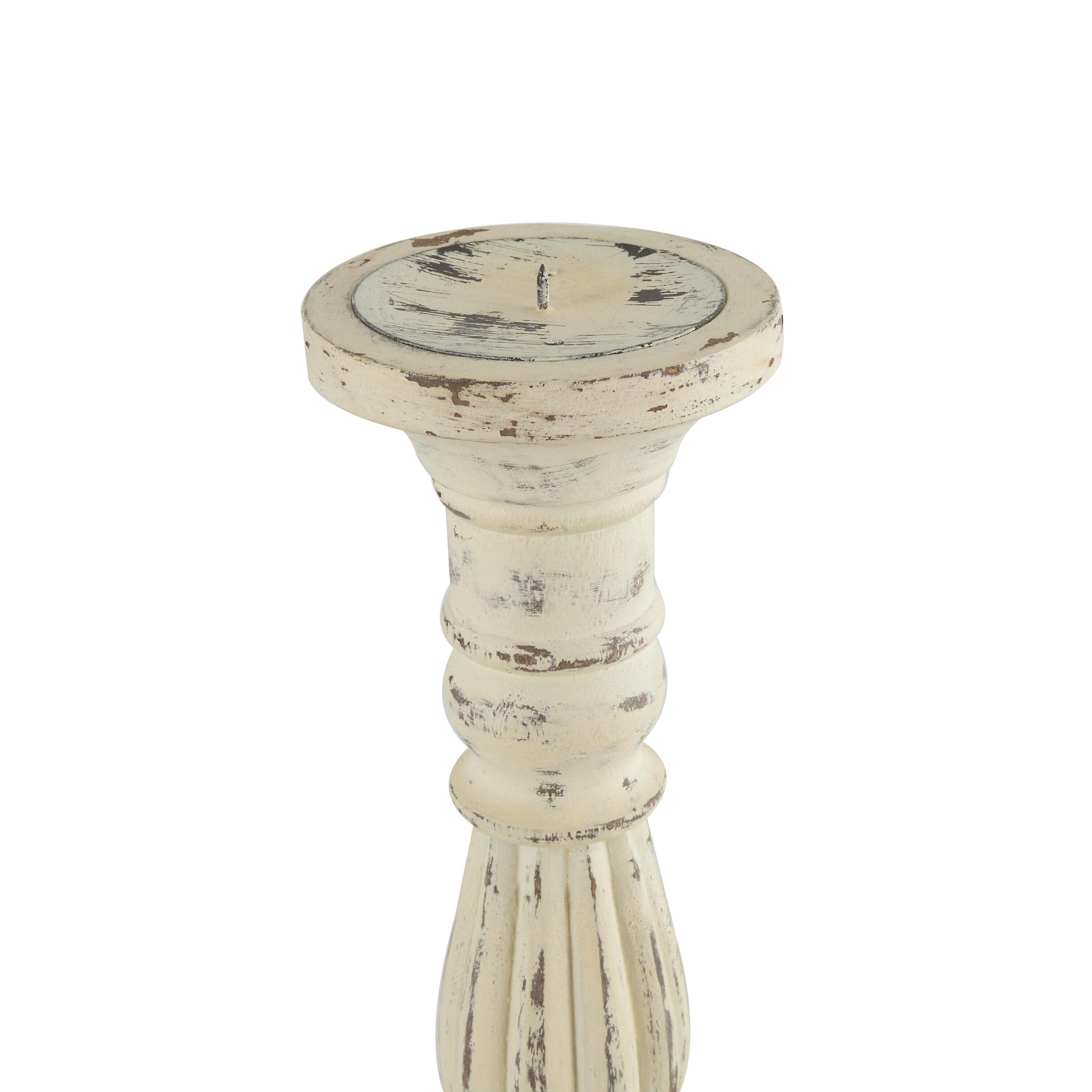 Bayberry Lane Turned Decorative Candle Holder (Set Of 3), , large