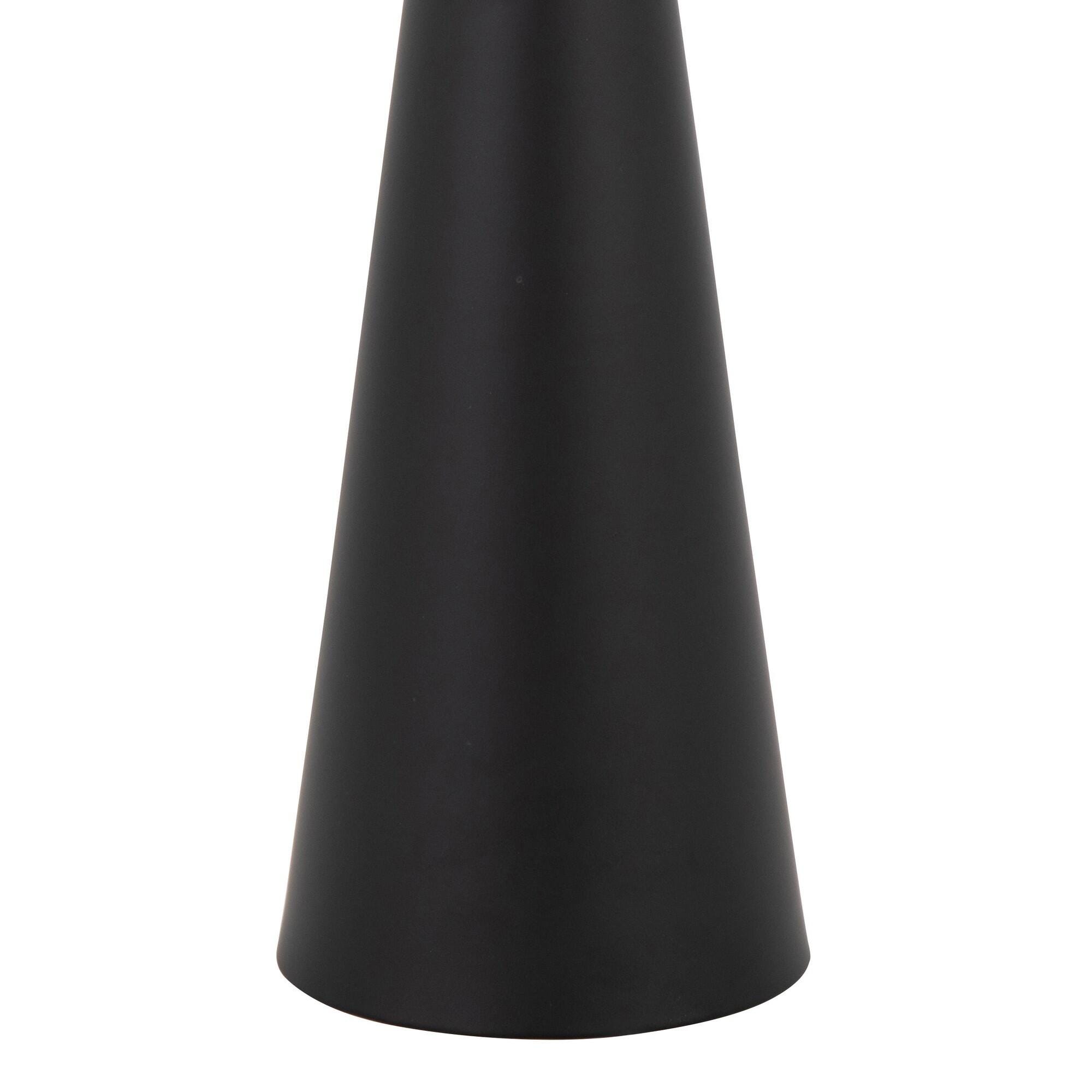 LumiSource Gemma Side Table, Black, large