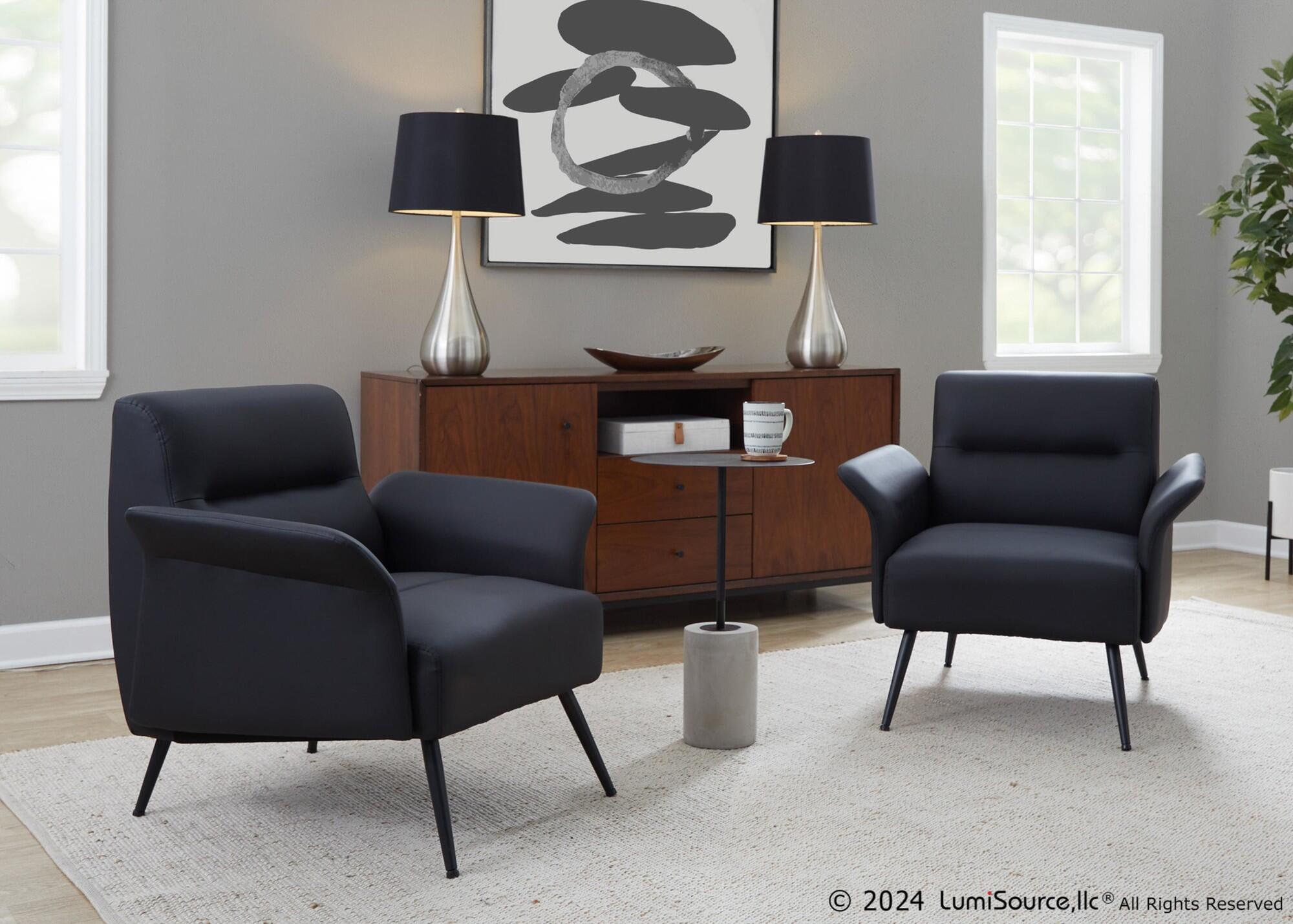 LumiSource Petal Accent Chair, , rollover