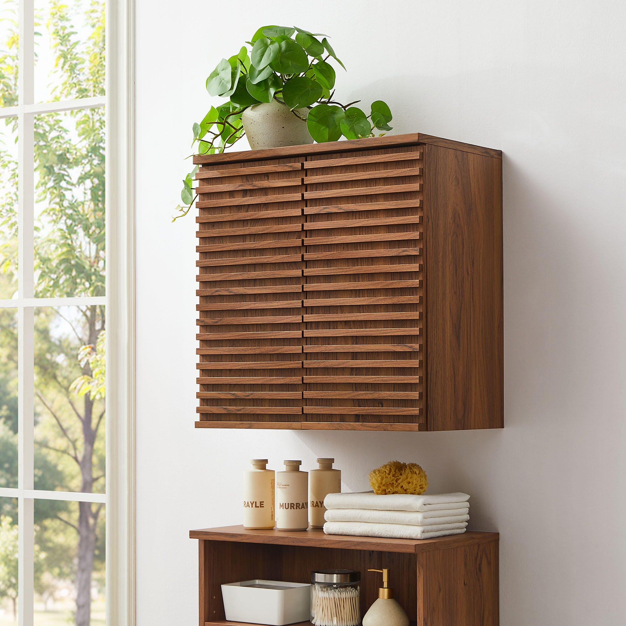 Modway Render Wall-Mount Storage Cabinet, , rollover