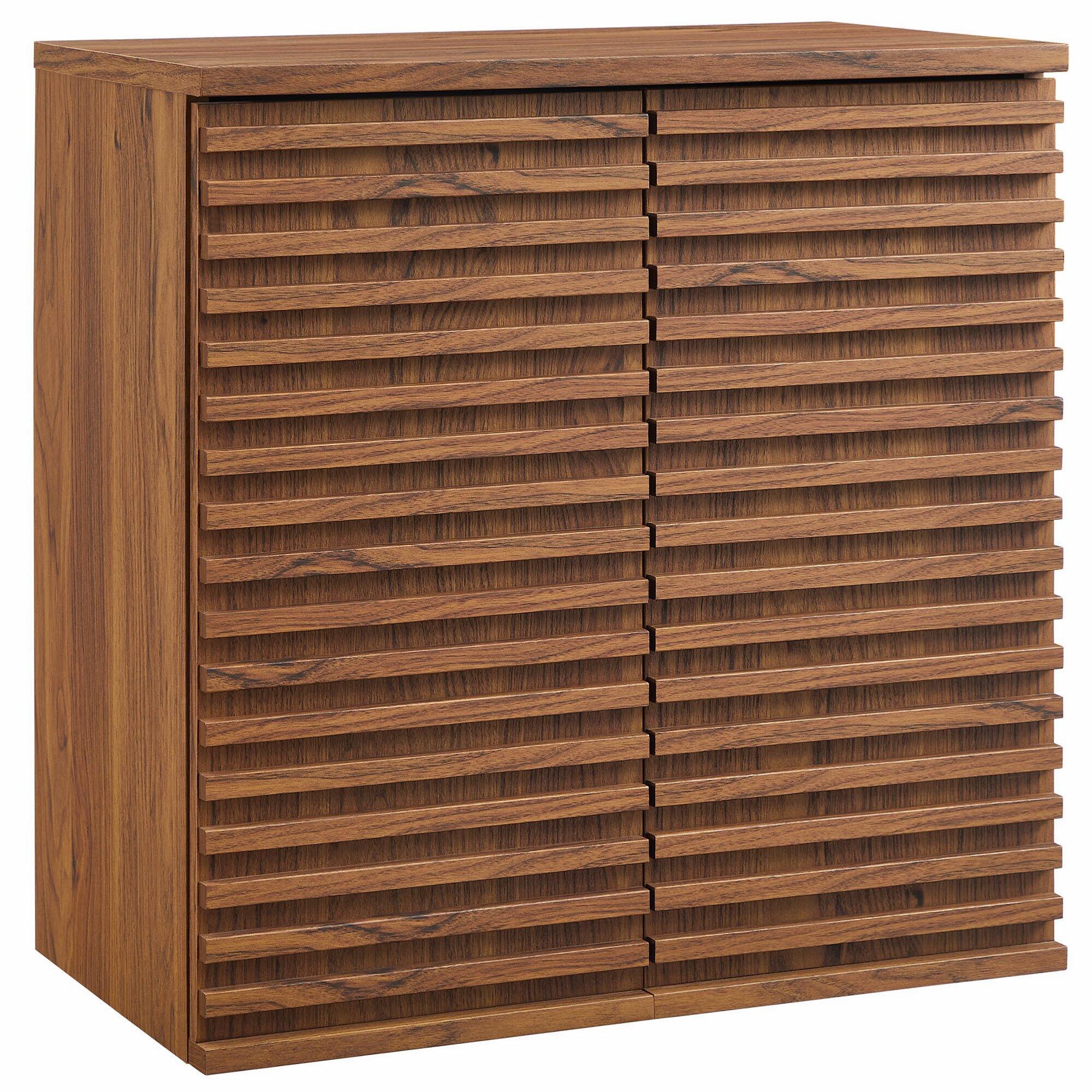 Modway Render Wall-Mount Storage Cabinet, , large