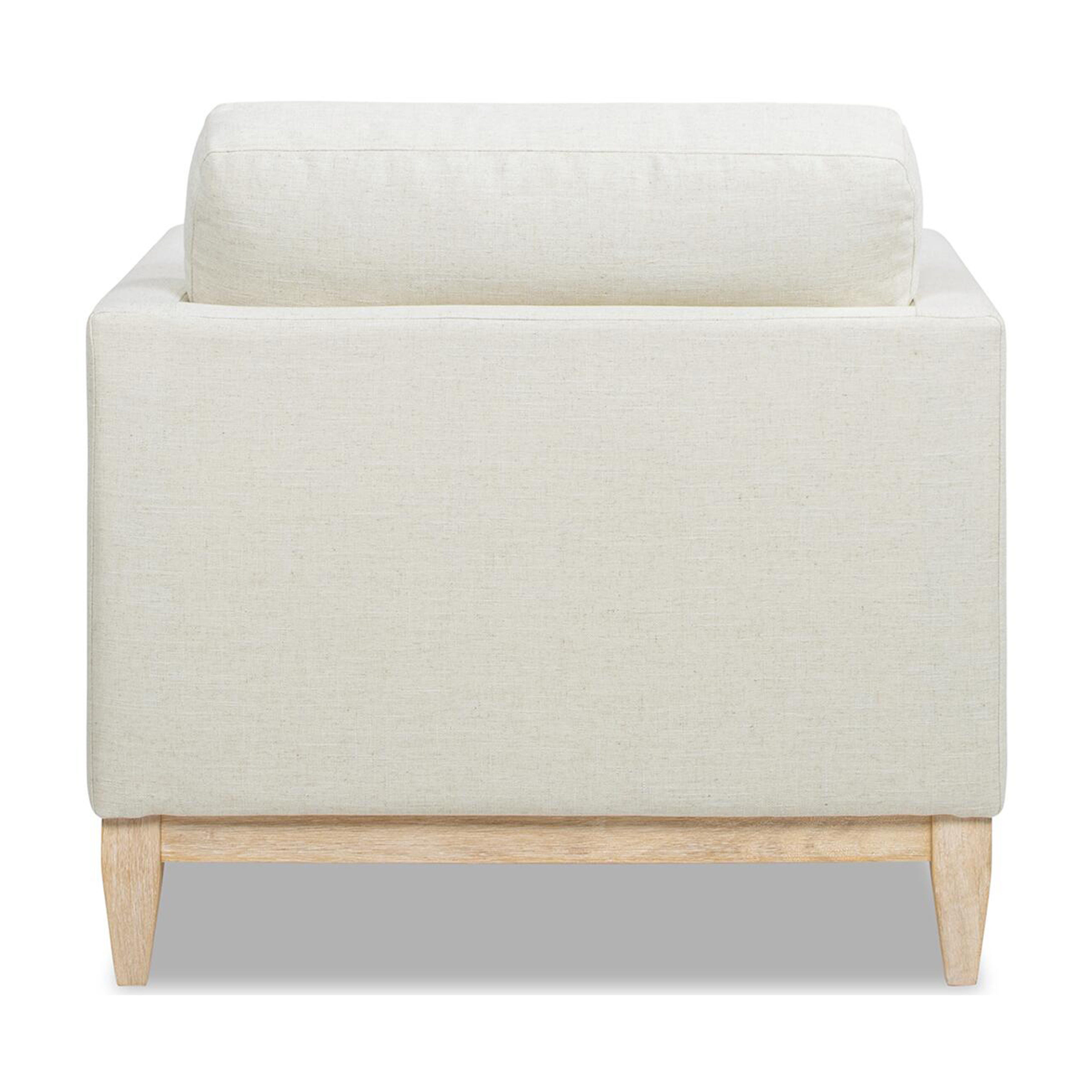 Jennifer Taylor Home Knox Accent Chair, Flax White, large