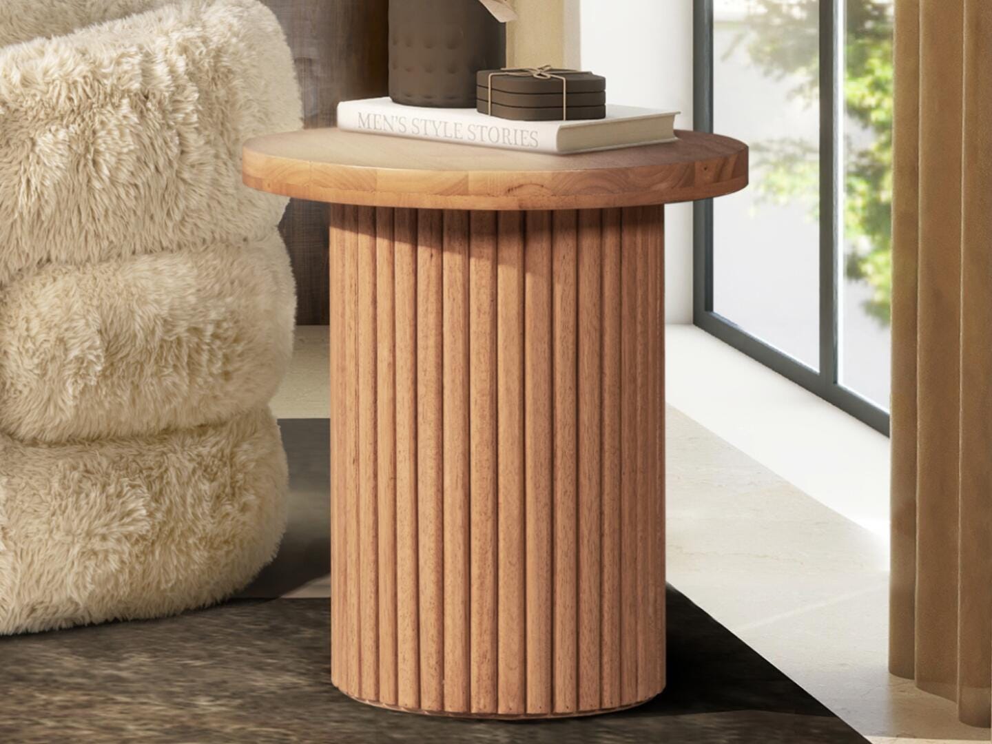 Jennifer Taylor Home Kenzie Accent Side Table, , large