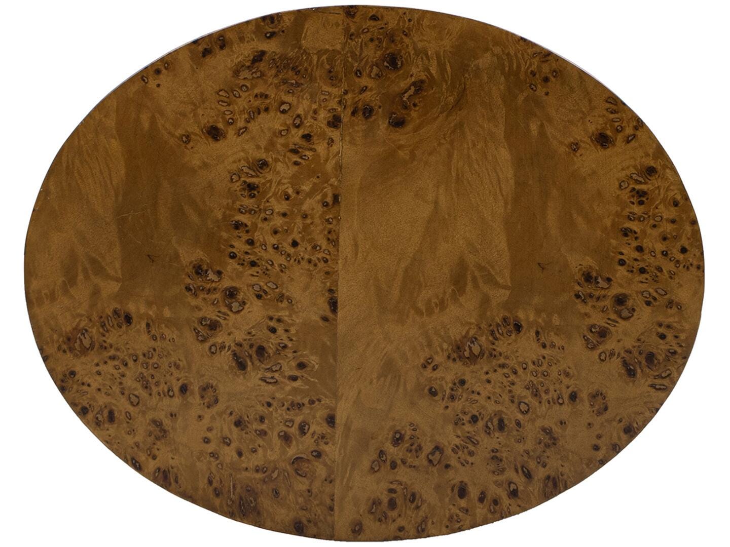 Jennifer Taylor Home Nebula Accent Pillar Side Table, Medium Brown Walnut, large