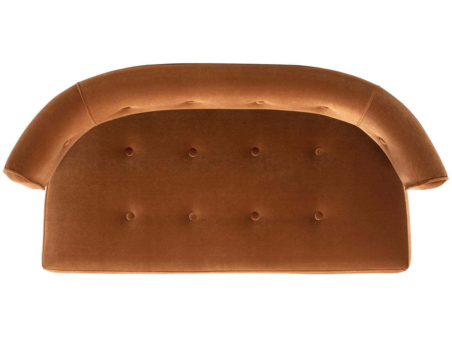 Jennifer Taylor Home Jared Bench, Burnt Orange, large