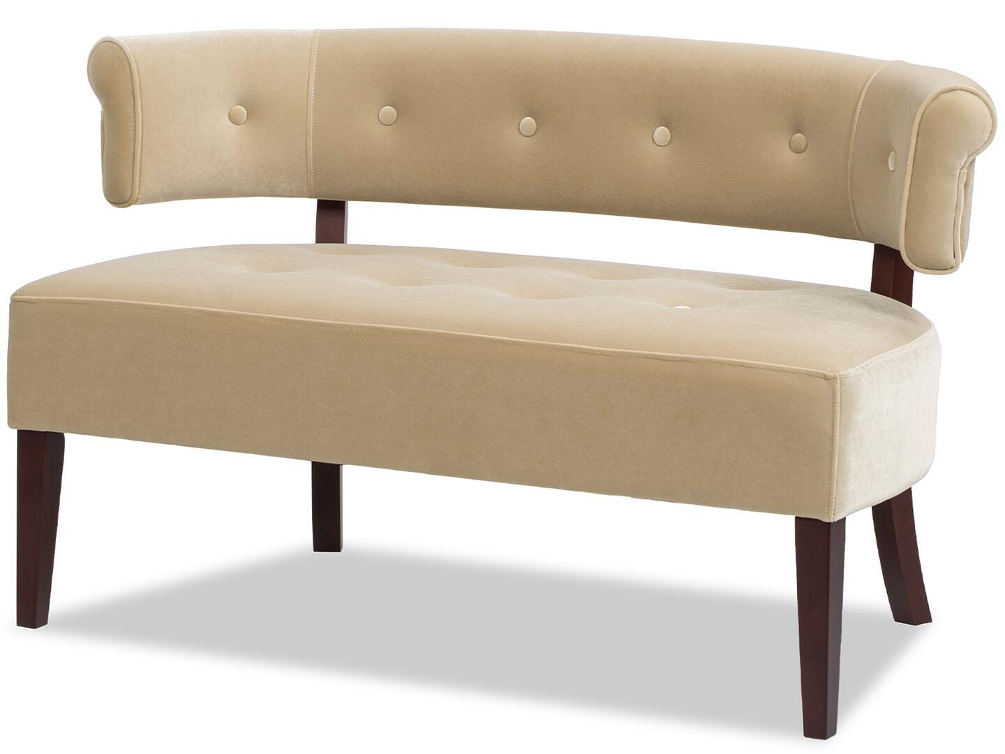 Jennifer Taylor Home Jared Bench, Fawn Brown, large