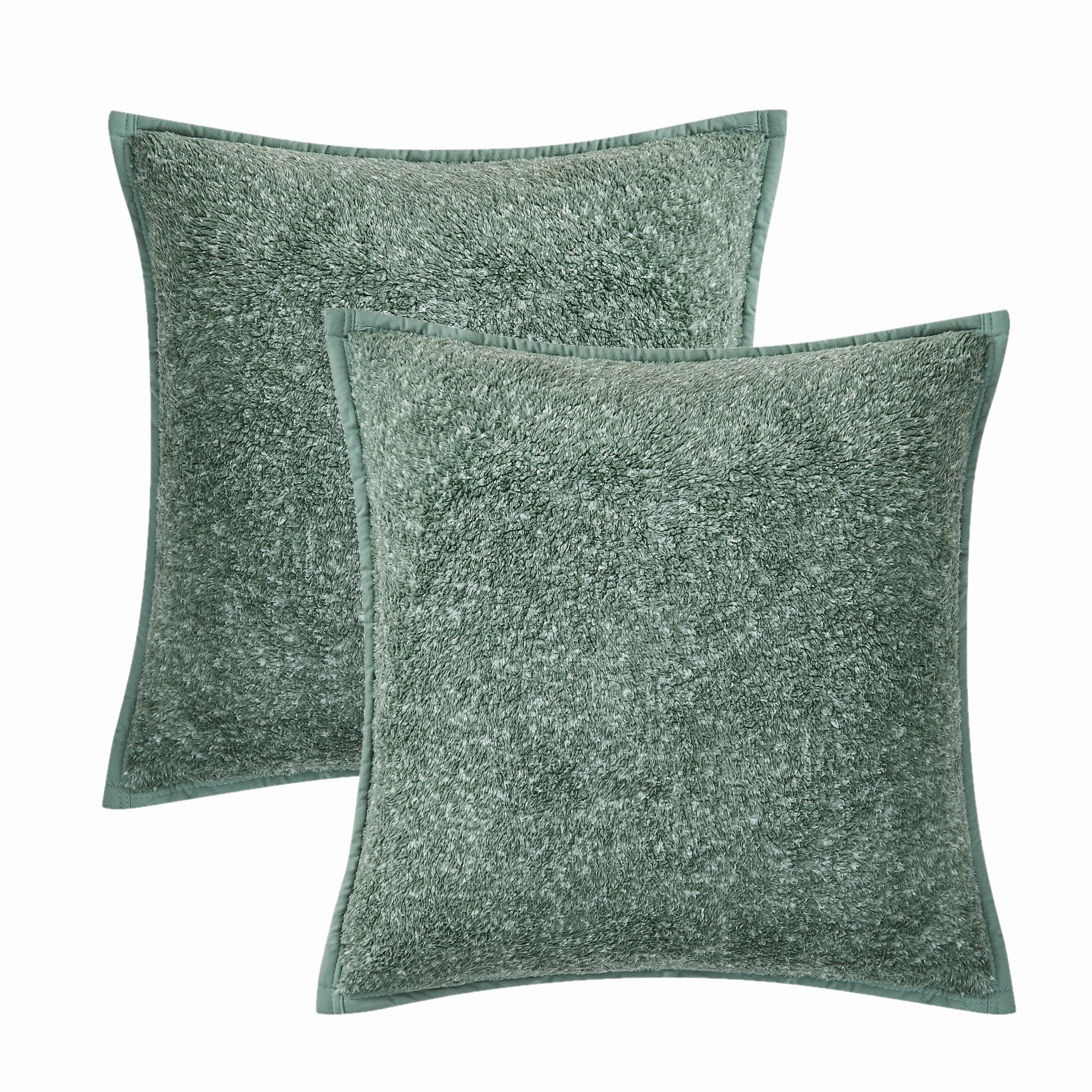 Brooklyn Loom Pillow, Green, large