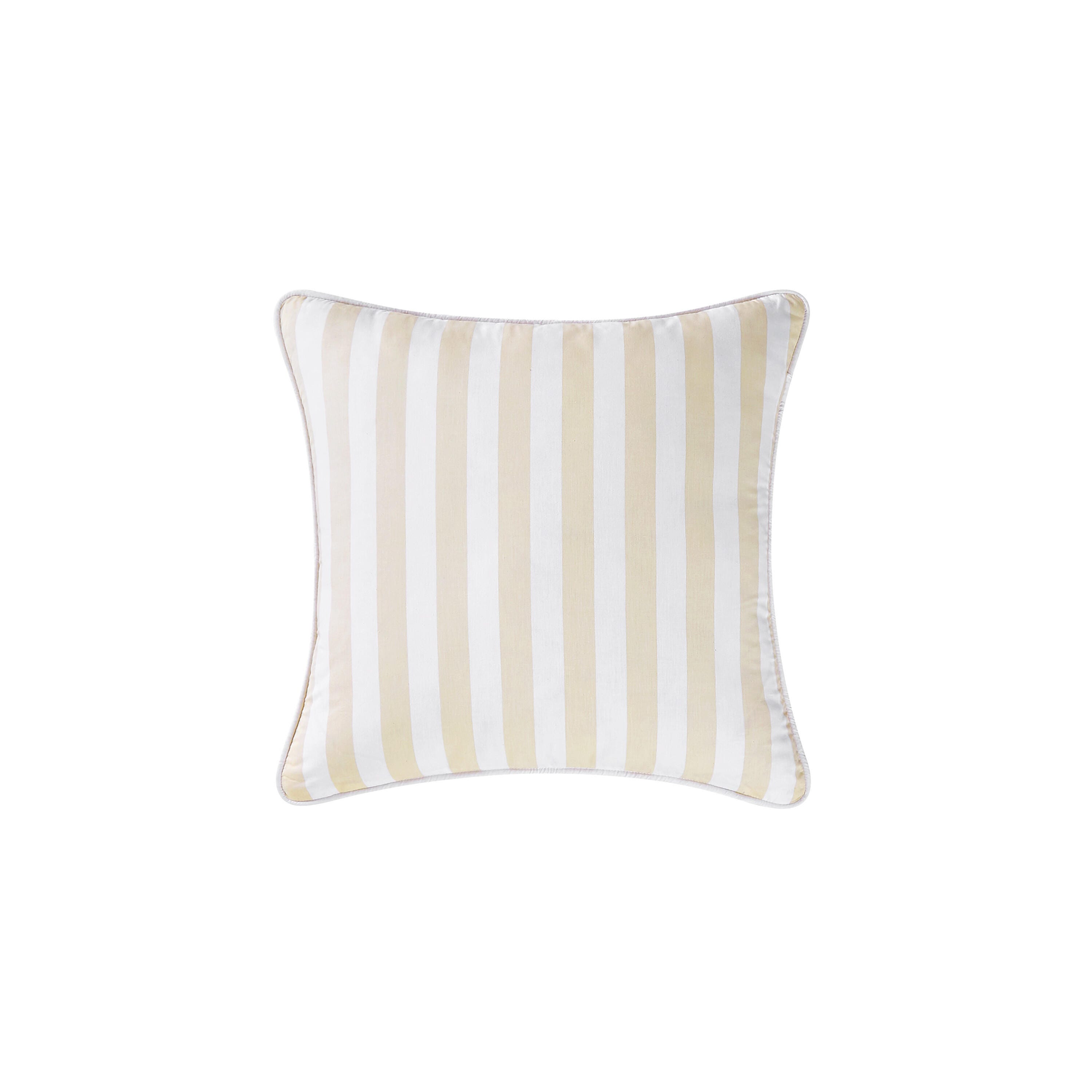 Brooklyn Loom Stripe Decorative Pillow, Beige, large