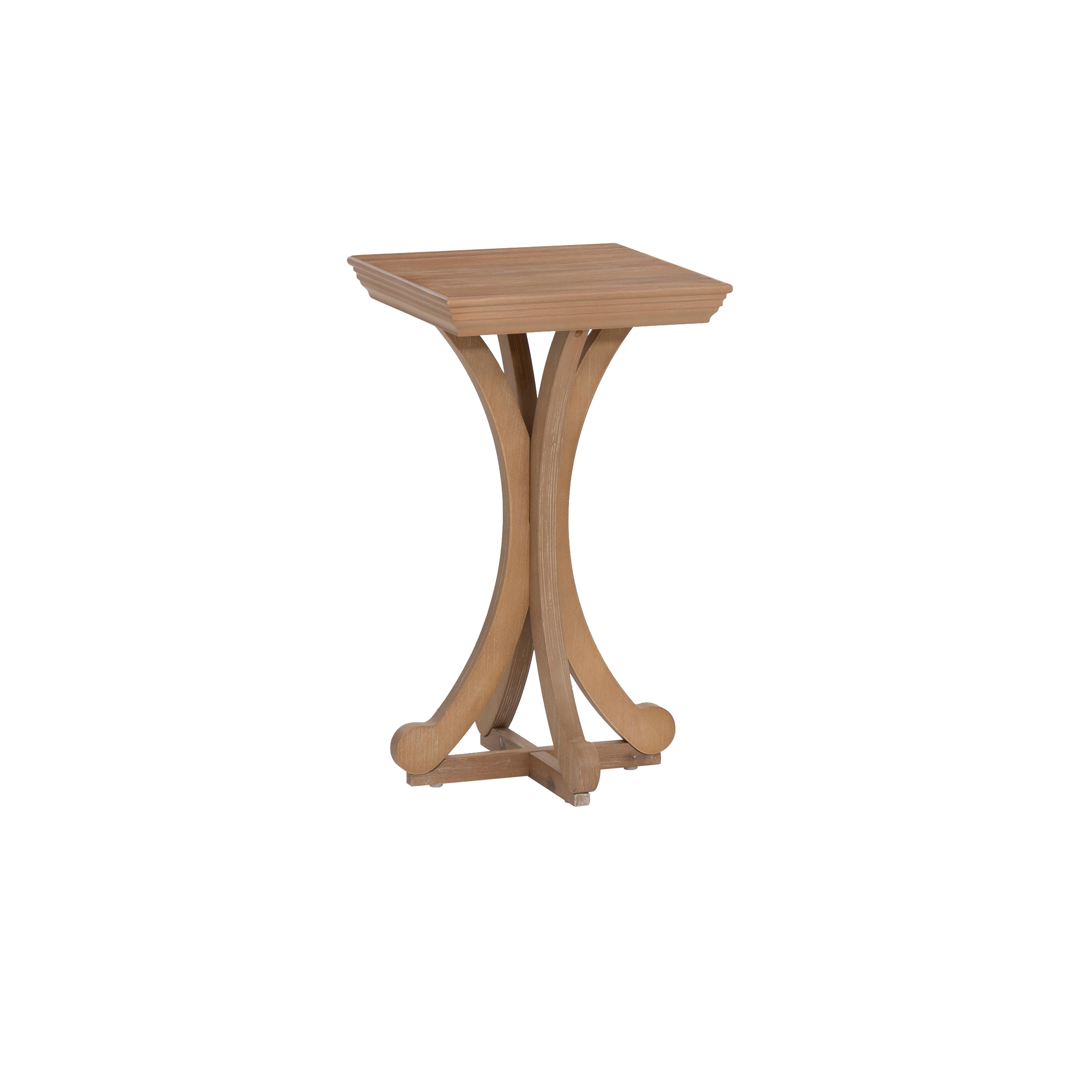 Linon Deacon Accent Table, Natural, large