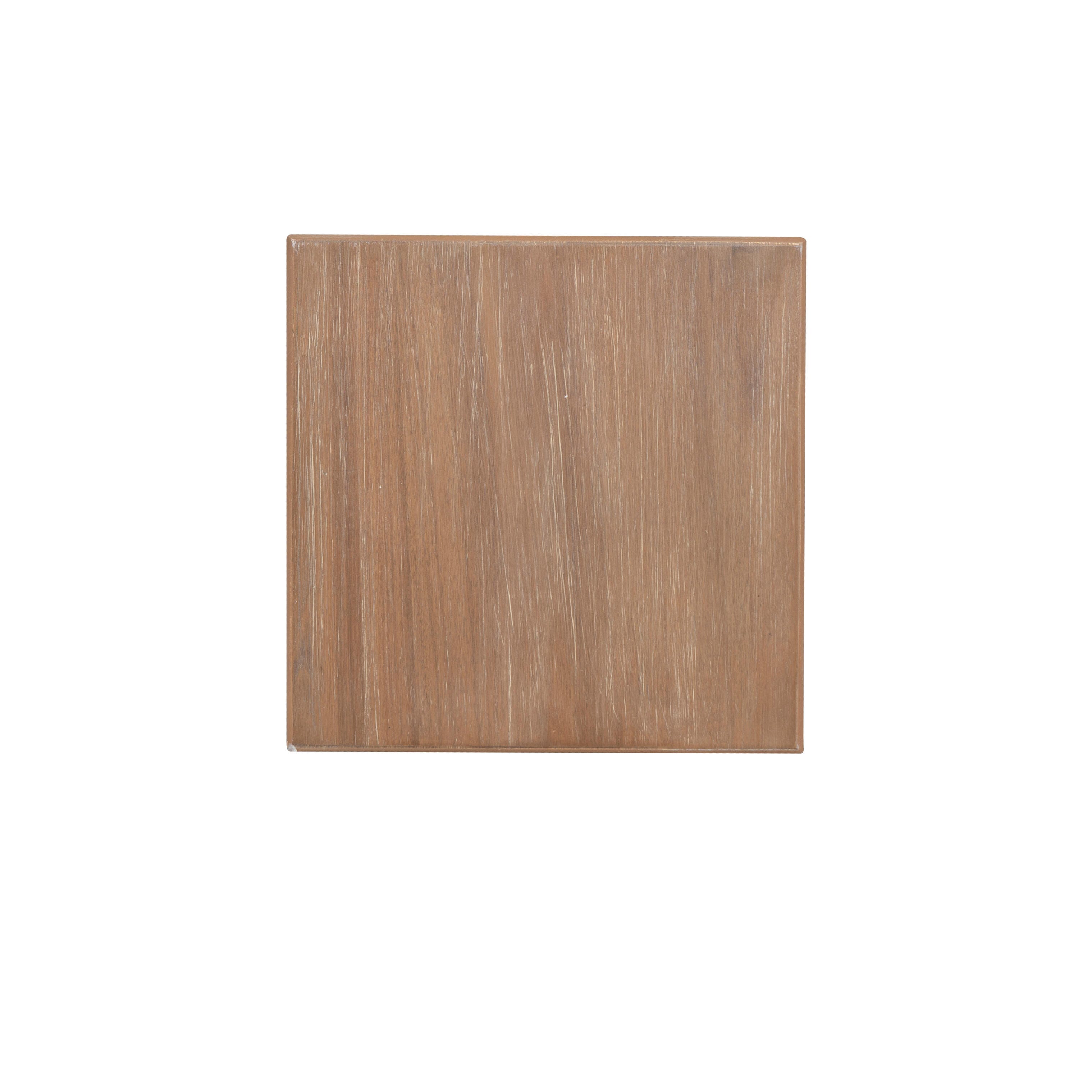 Linon Deacon Accent Table, Natural, large