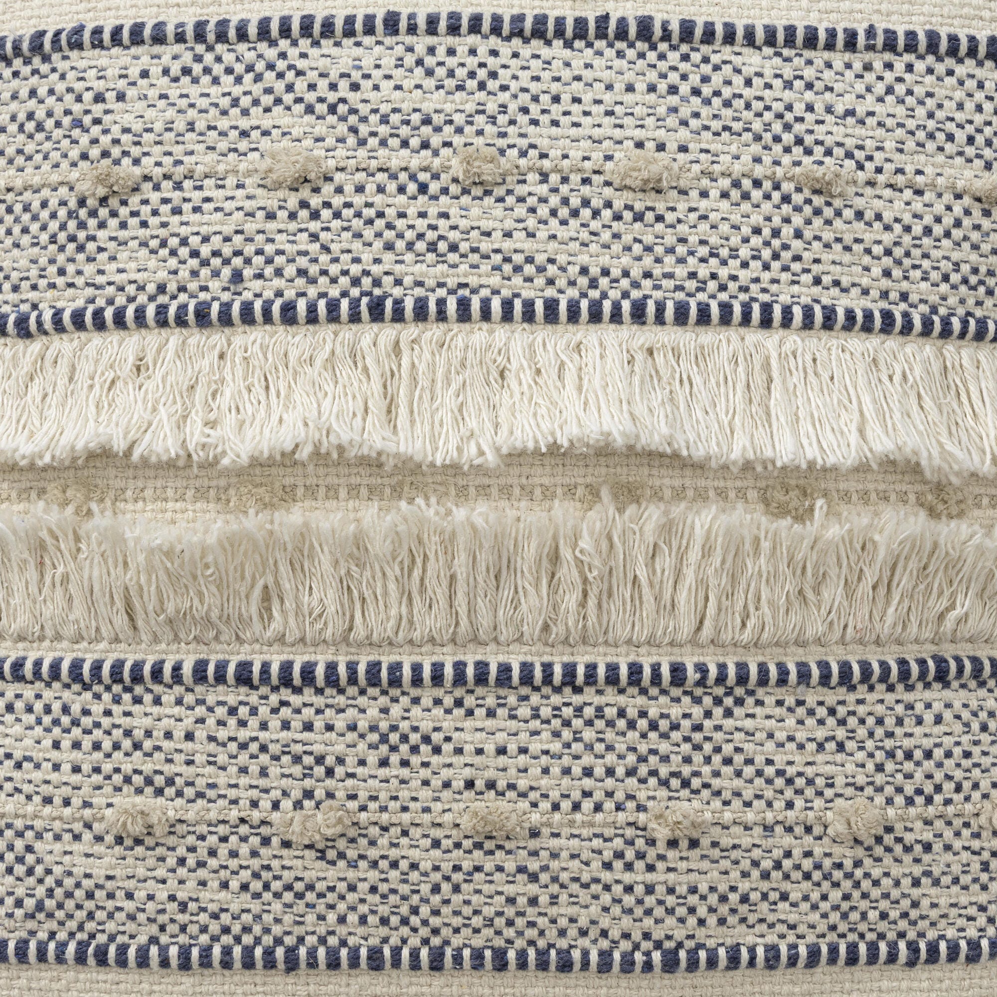 Suvii Home Lunaro Textured Pouf, , swatch