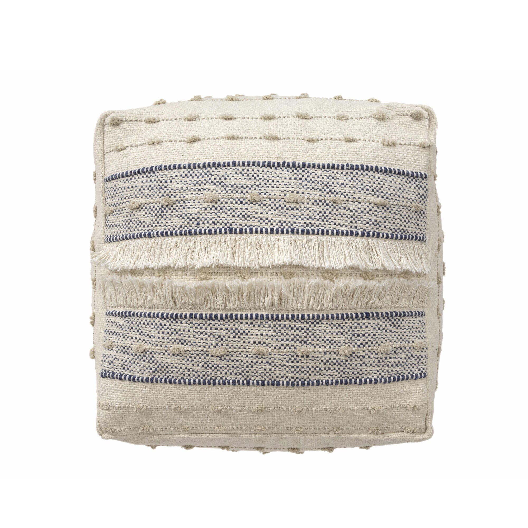 Suvii Home Lunaro Textured Pouf, , large