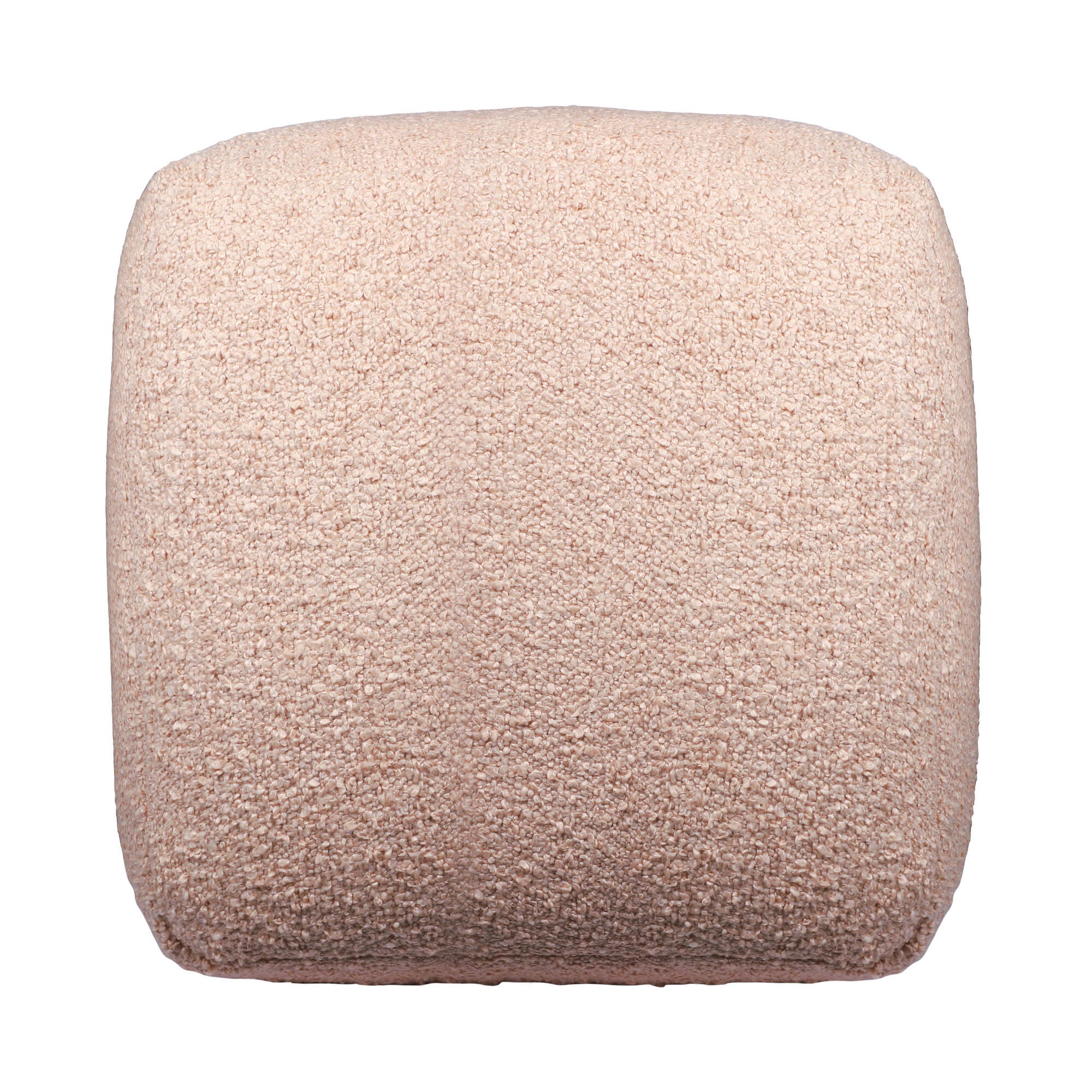 Suvii Home Lunaro Handwoven Pouf, Tan, large