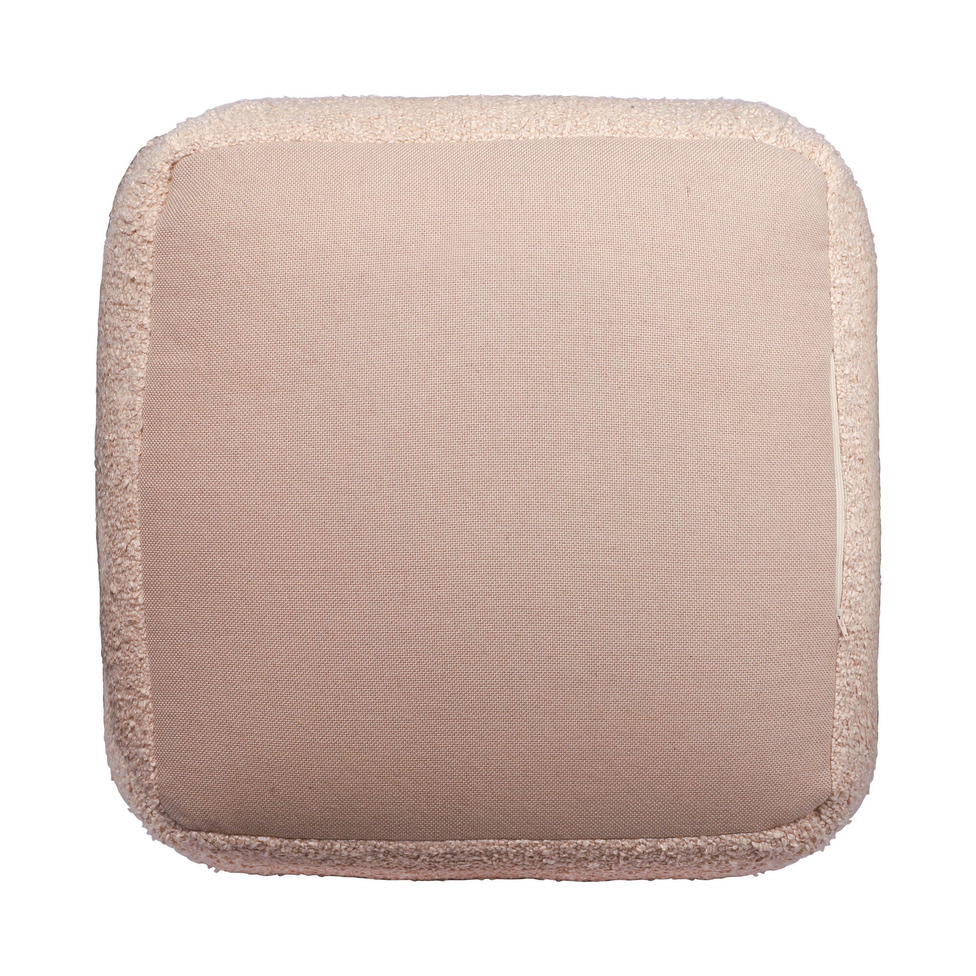 Suvii Home Lunaro Handwoven Pouf, Tan, large