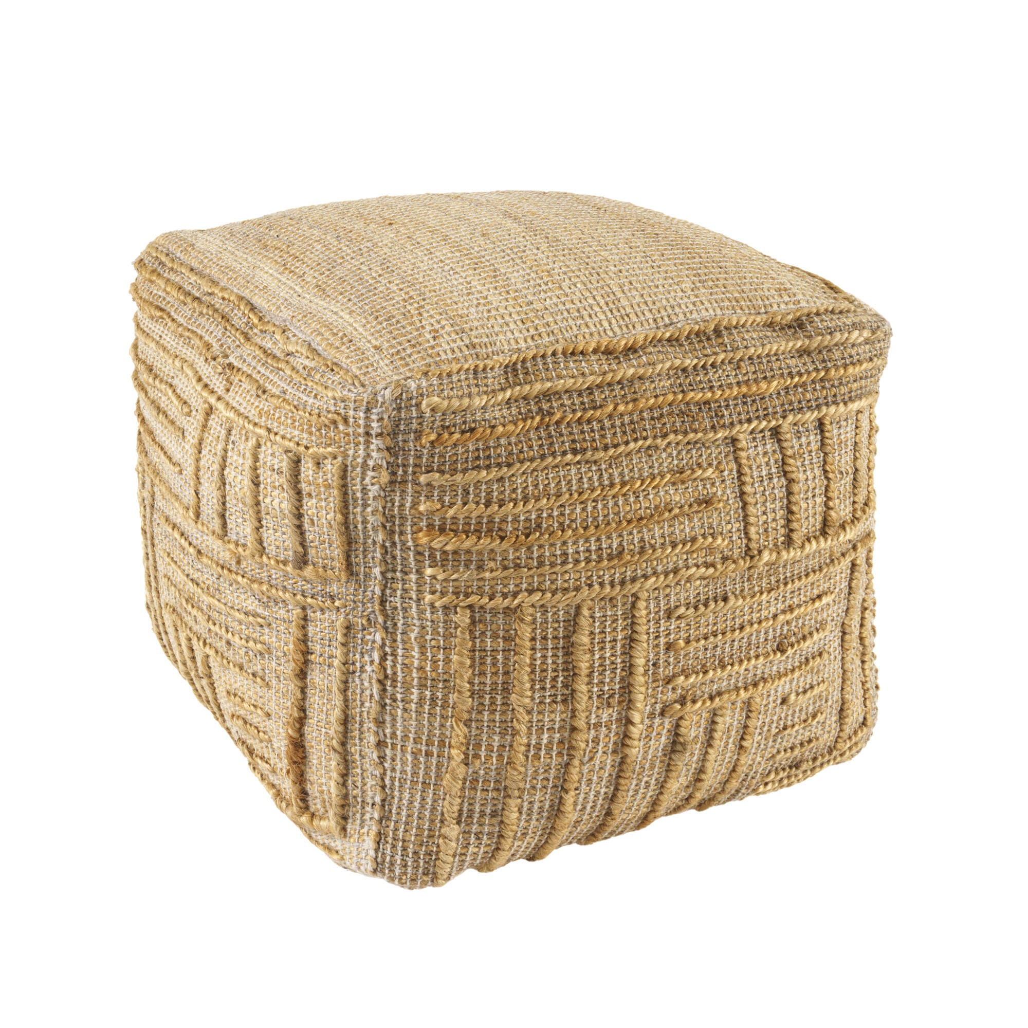Suvii Home Lunaro Abstract Pouf, , large
