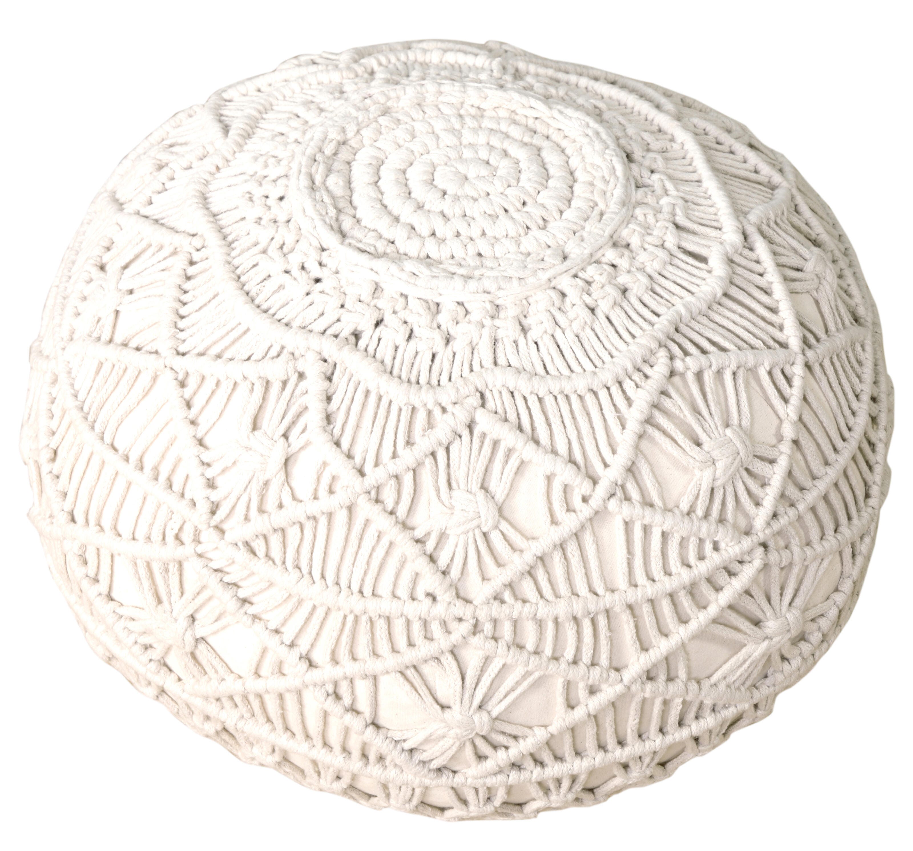 Suvii Home Lunaro Round Pouf, , large