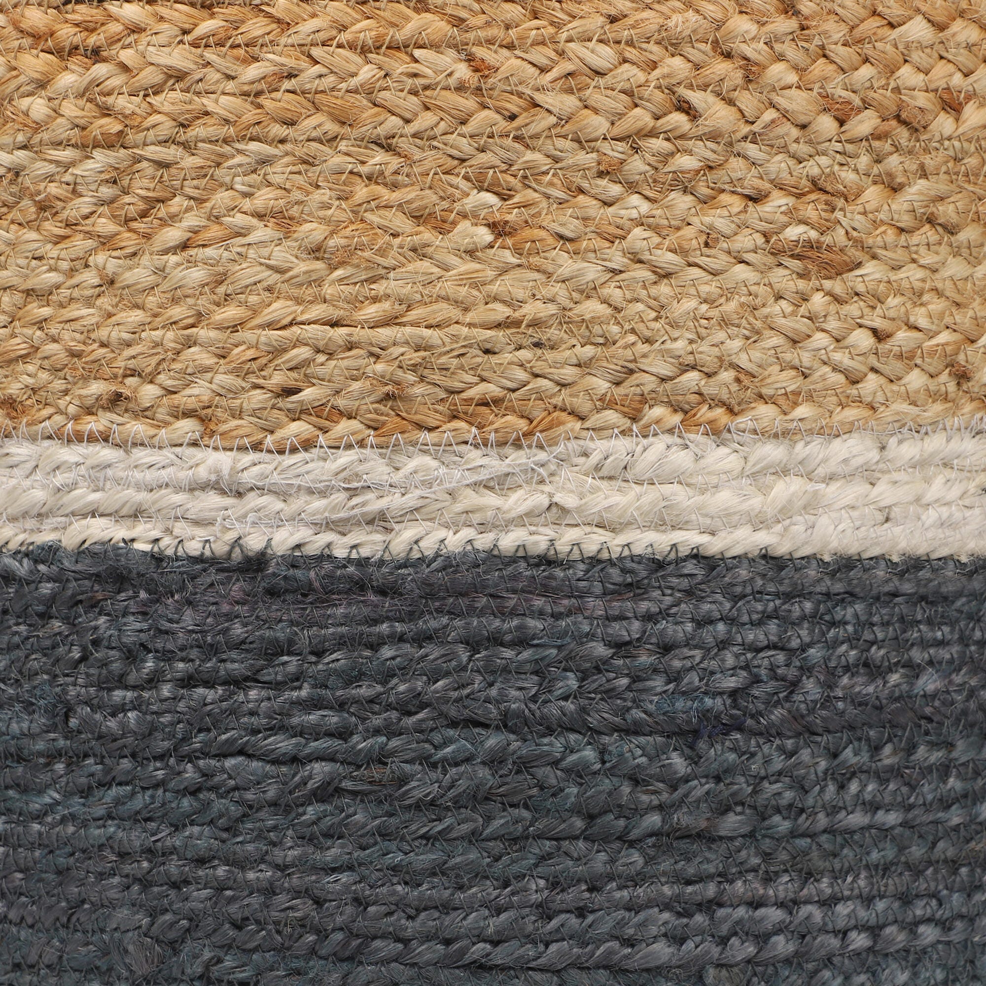Suvii Home Lunaro Handmade Pouf, , swatch