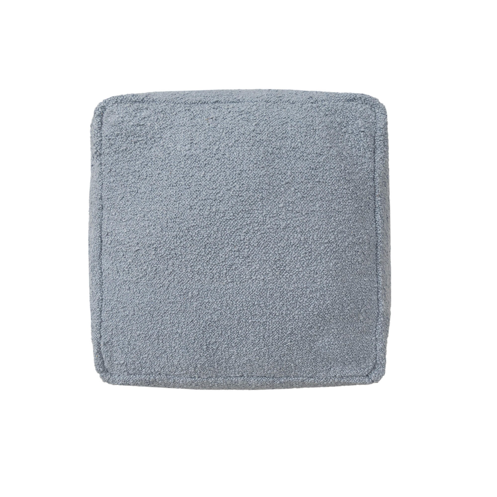 Suvii Home Lunaro Square Pouf, Blue, large