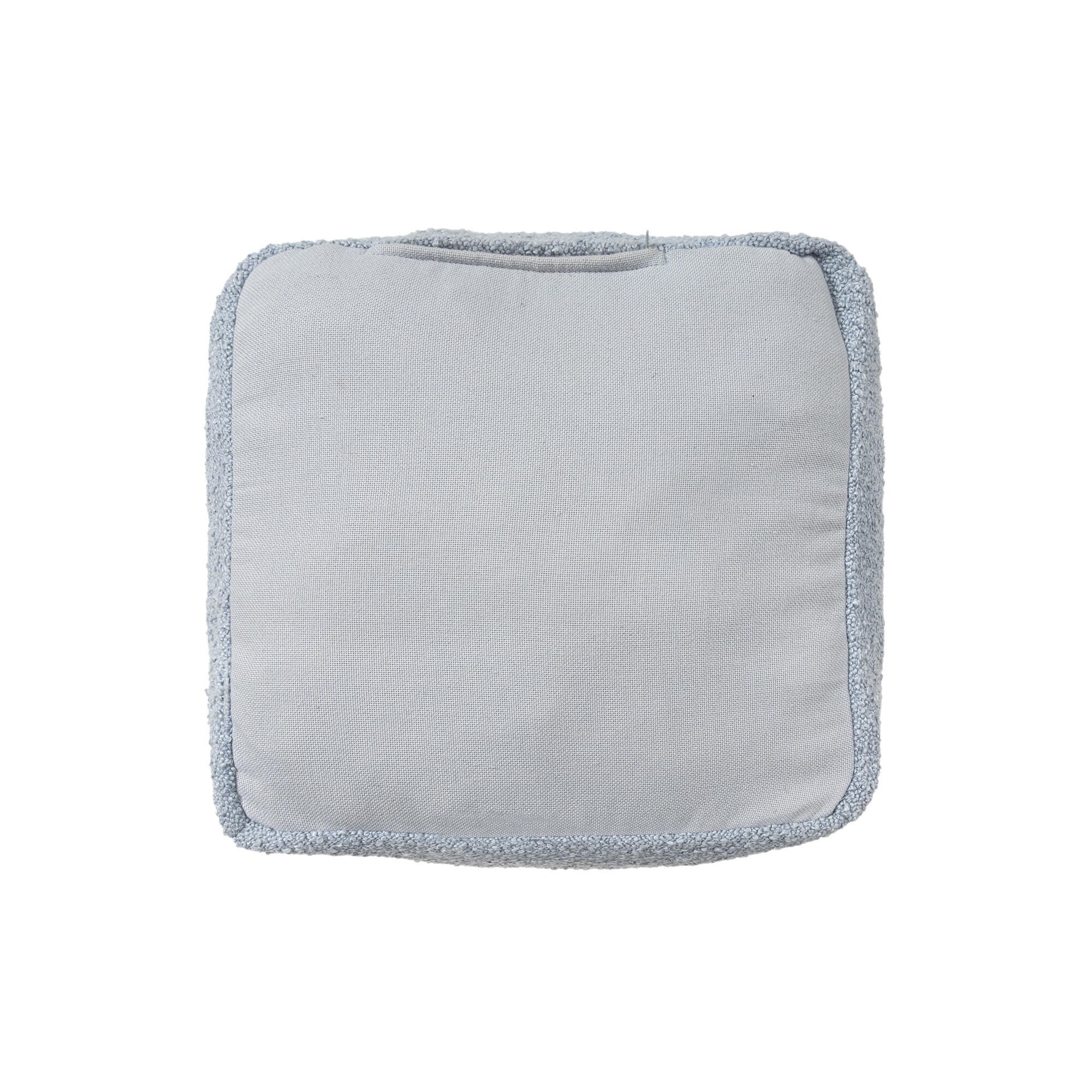 Suvii Home Lunaro Square Pouf, Blue, large