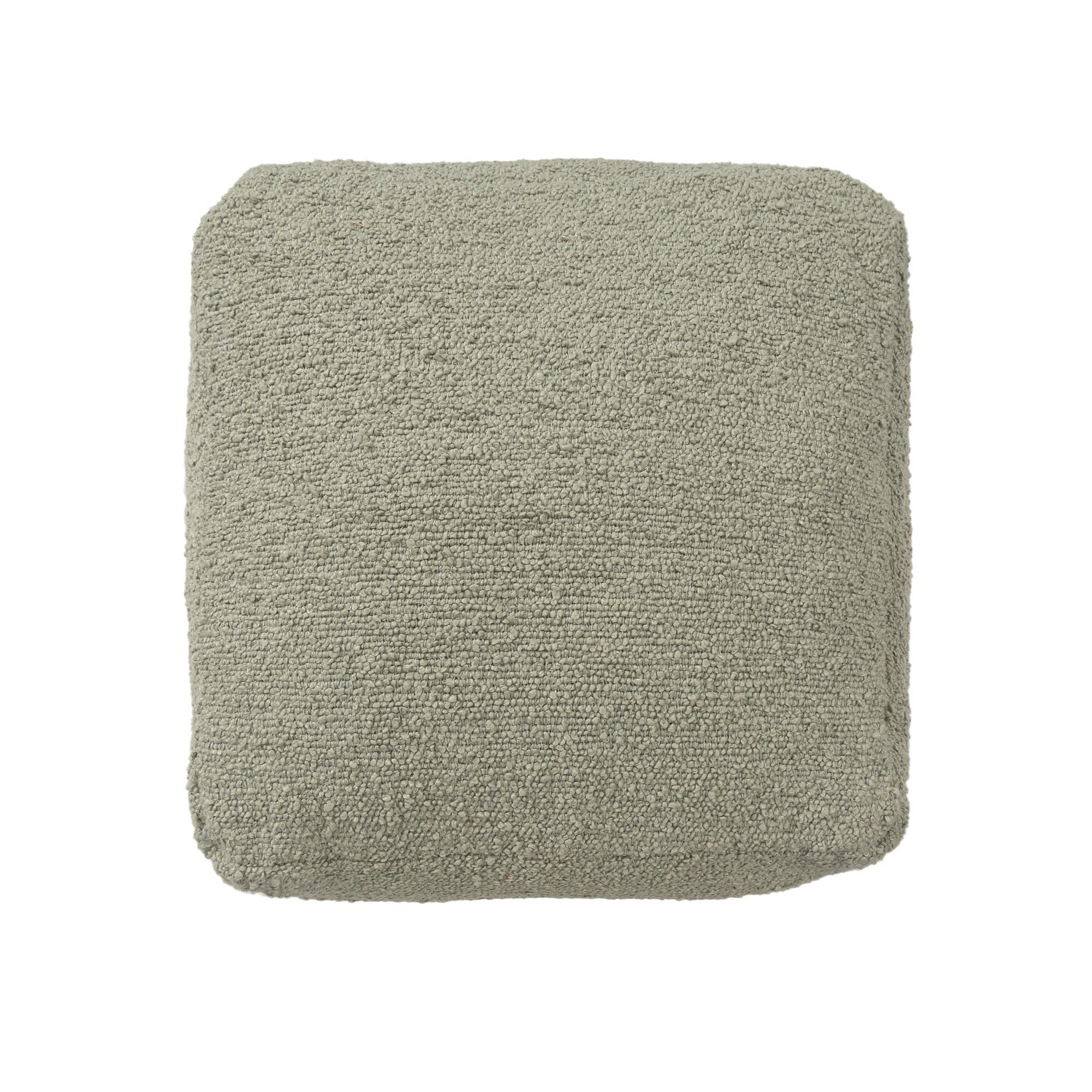 Suvii Home Lunaro Square Pouf, Green, large