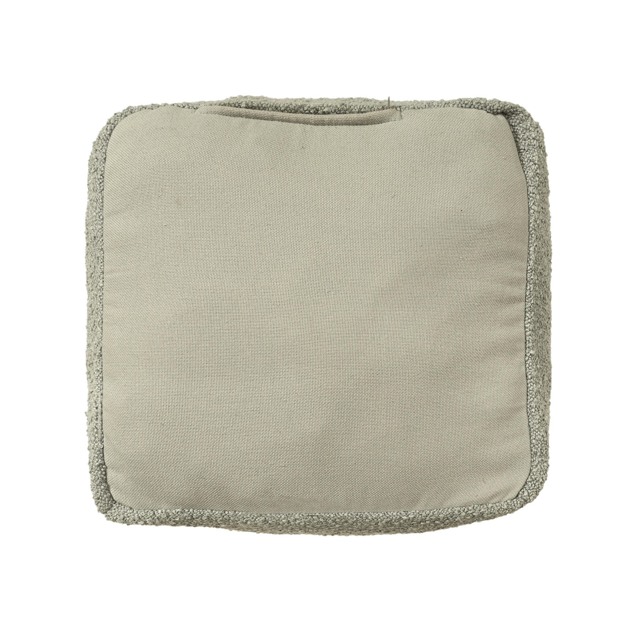 Suvii Home Lunaro Square Pouf, Green, large