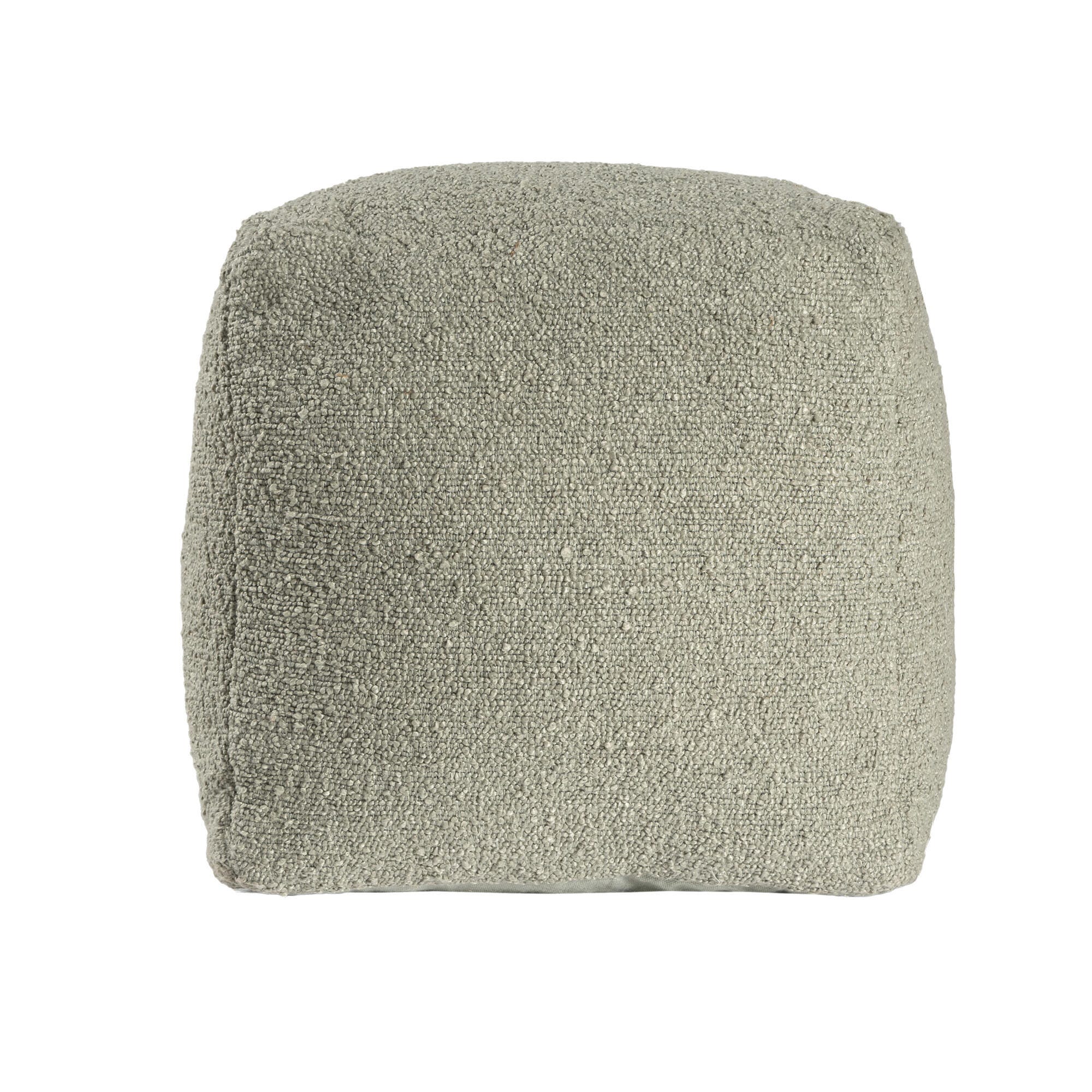 Suvii Home Lunaro Square Pouf, Green, large