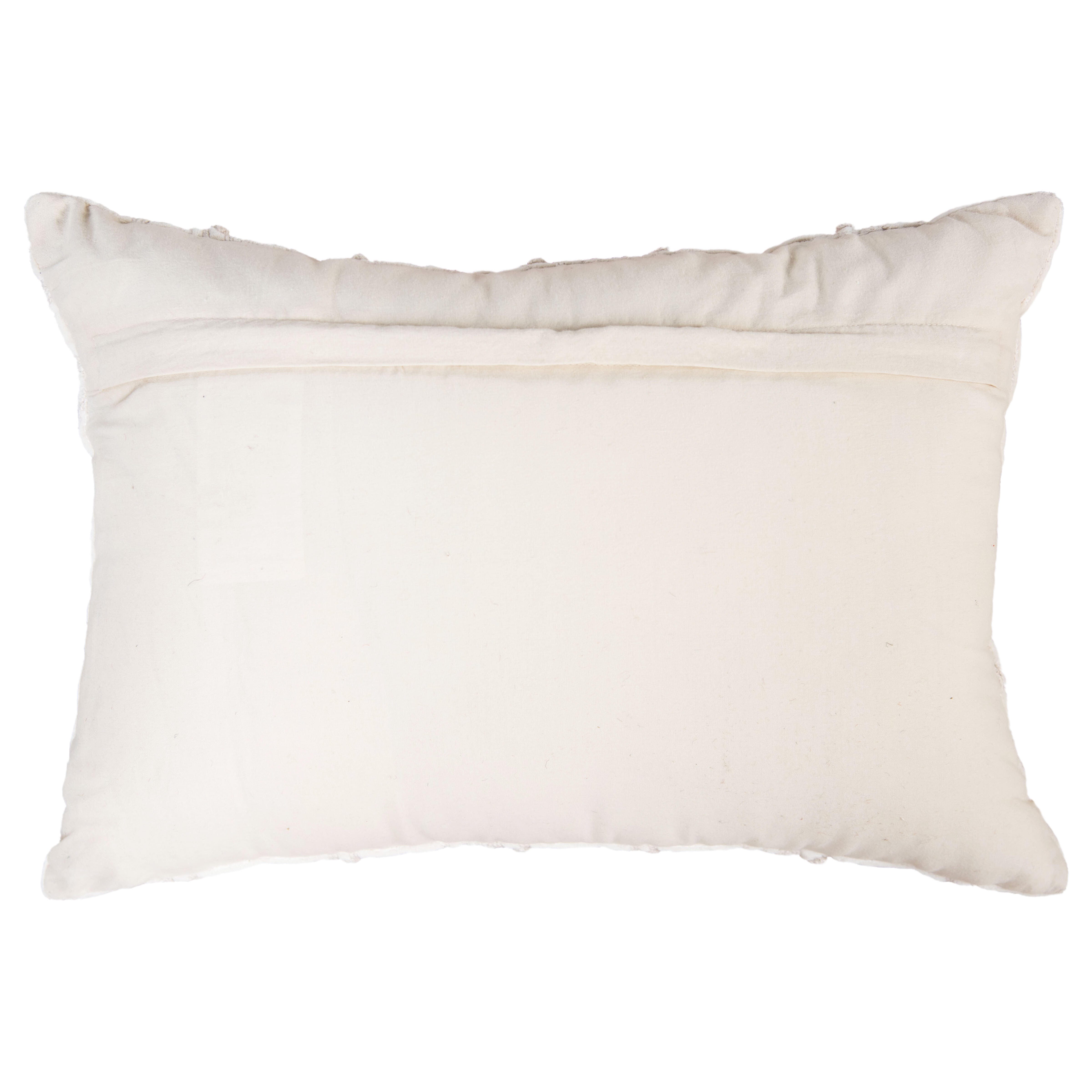Rizzy Home Muse Decorative Throw Pillow, Ivory, large