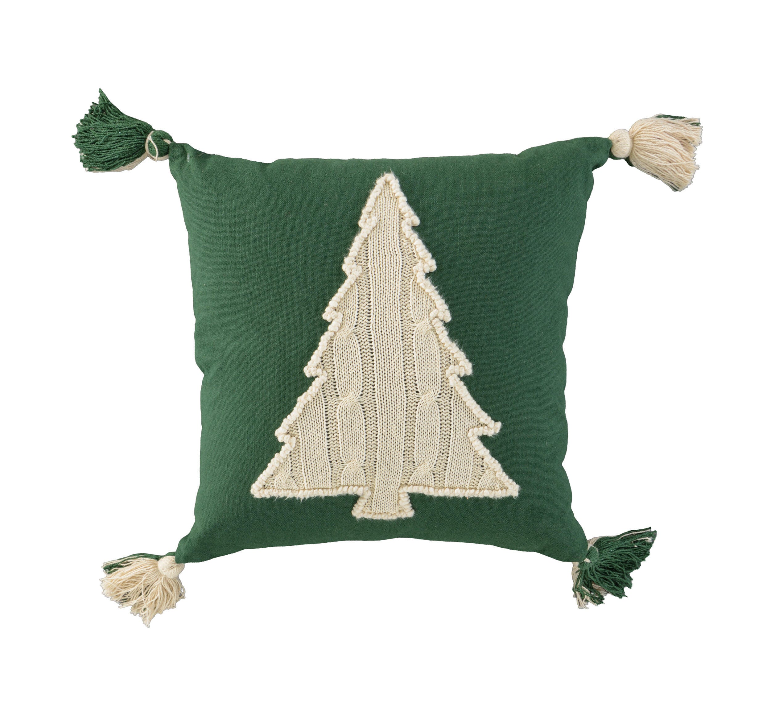 Rizzy Home Sweater Tree Decorative Throw Pillow, , large