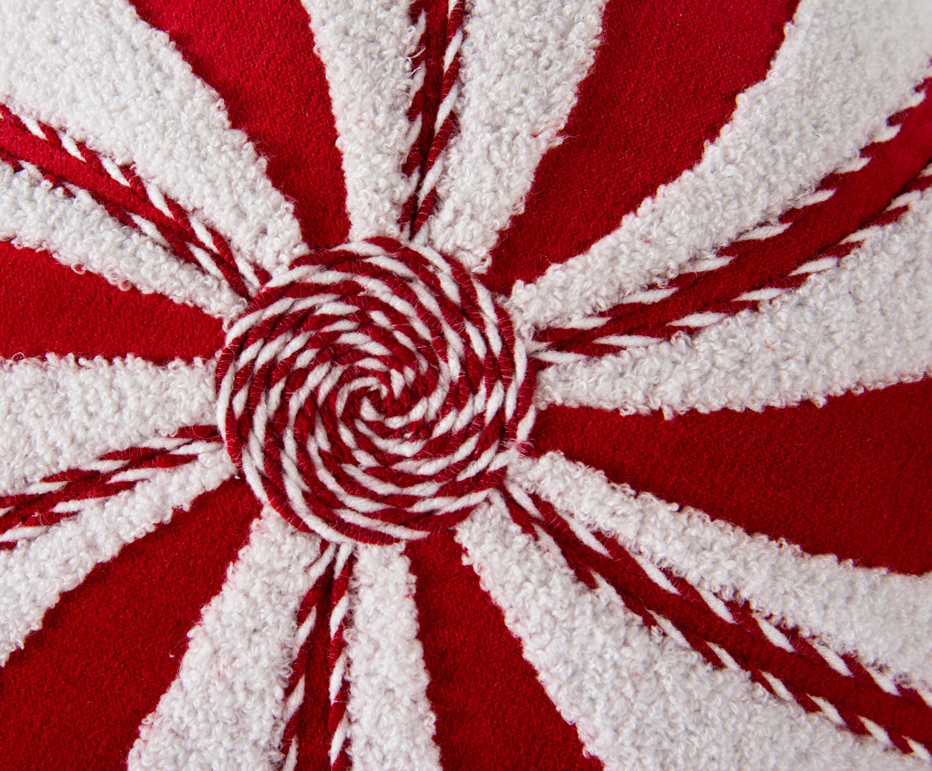 Rizzy Home Peppermint Decorative Throw Pillow, , large