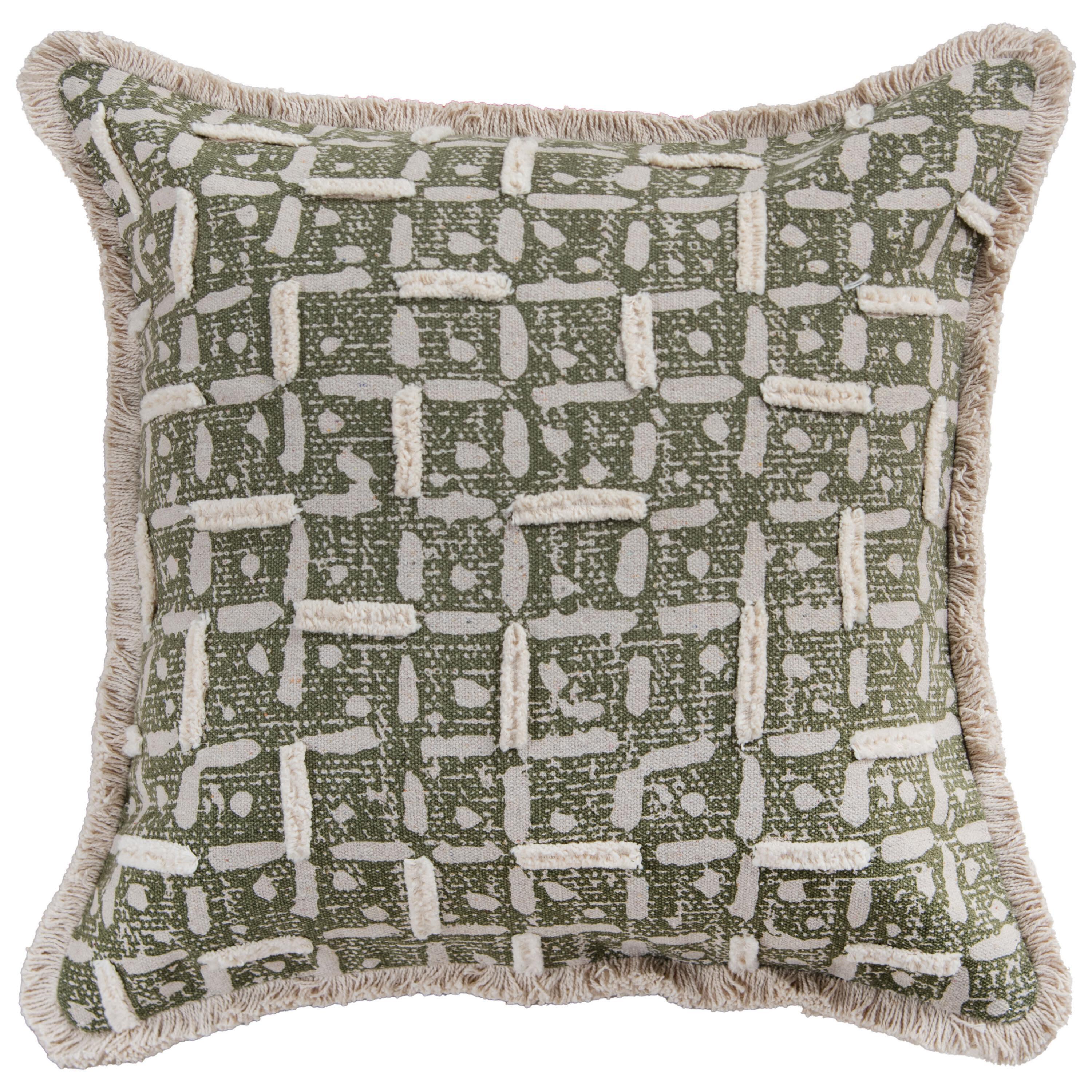Rizzy Home Canvas Decorative Throw Pillow, , large