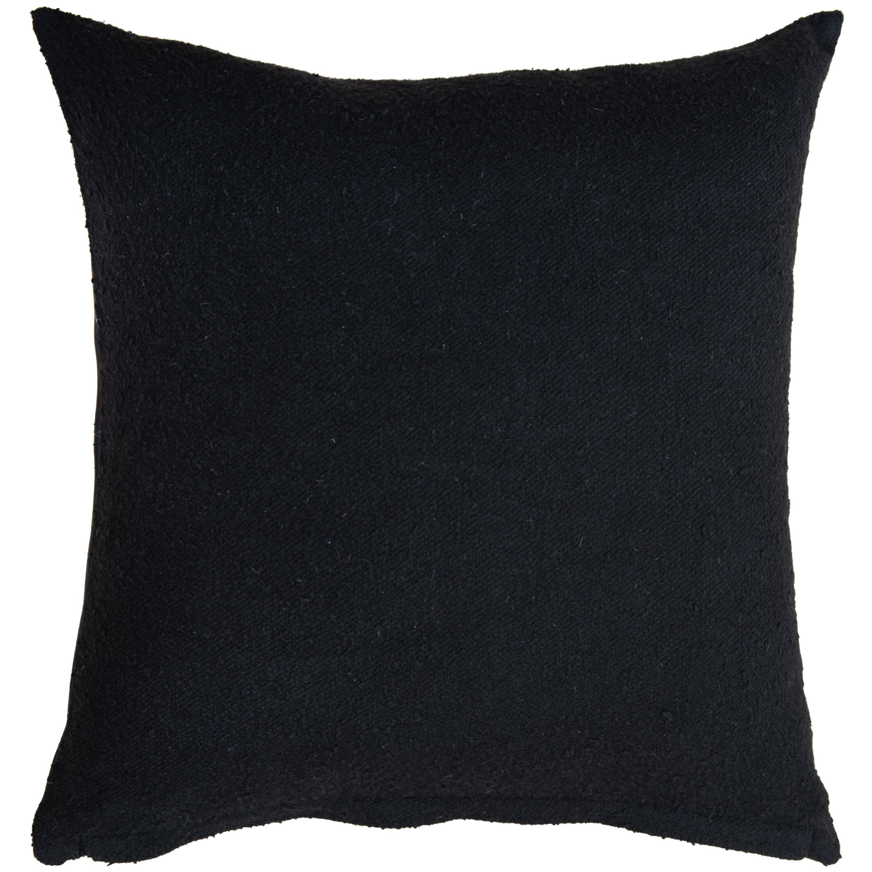 Rizzy Home Keystone Decorative Throw Pillow, Black, large