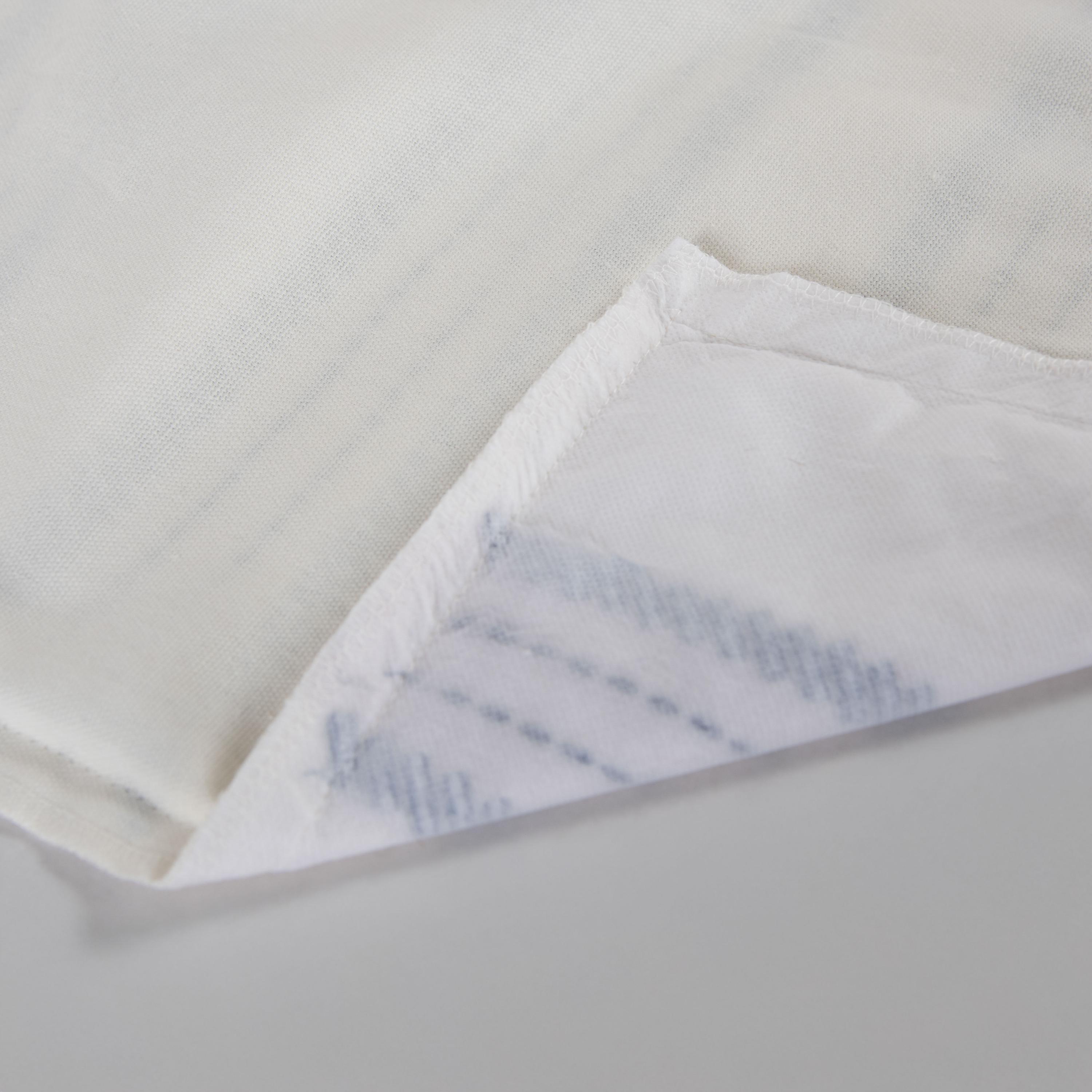 Rizzy Home Retreat Decorative Throw Pillow, White/Blue, large