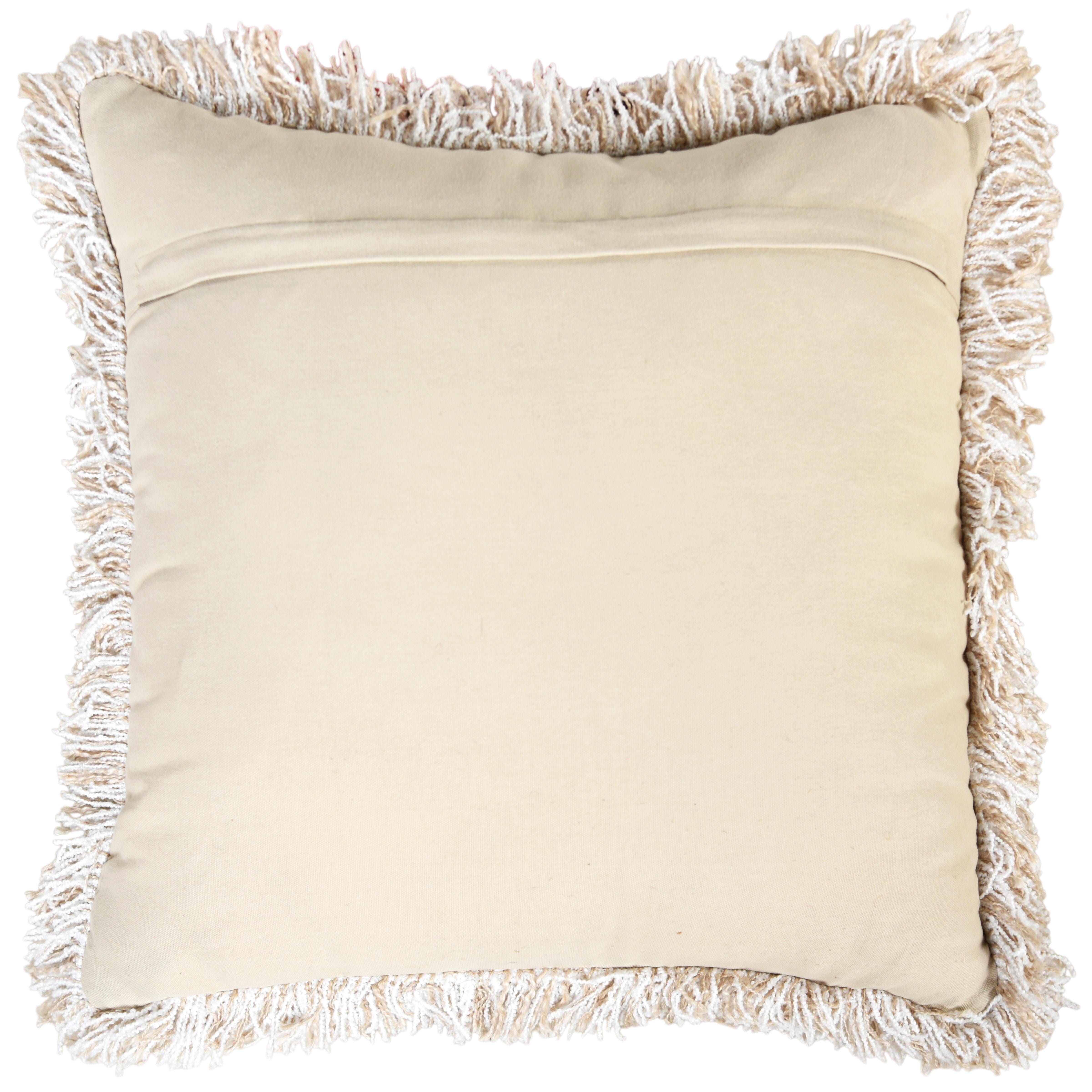 Rizzy Home Fringe Decorative Throw Pillow, , large