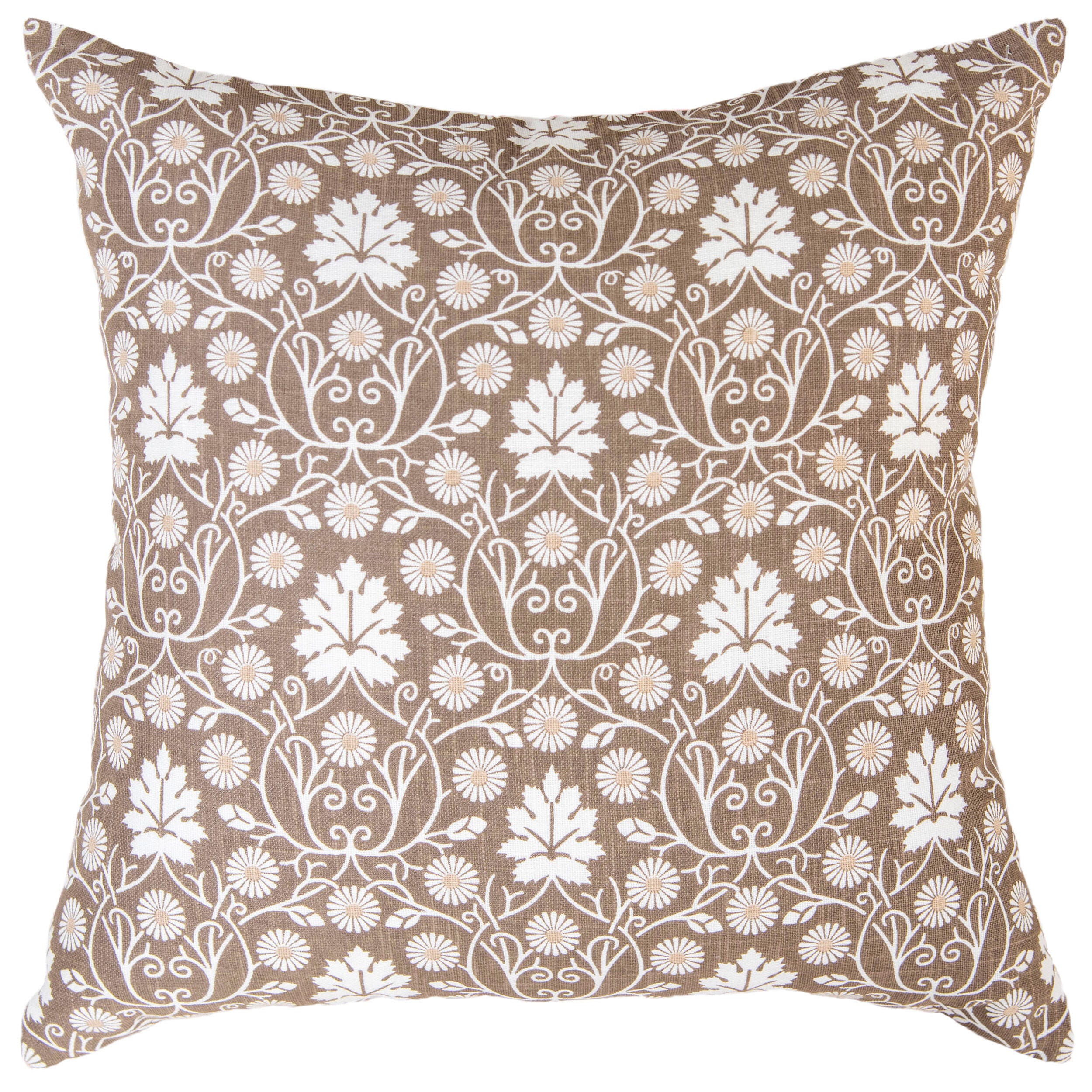 Rizzy Home Reminisce Decorative Throw Pillow, Sandy Beige, large