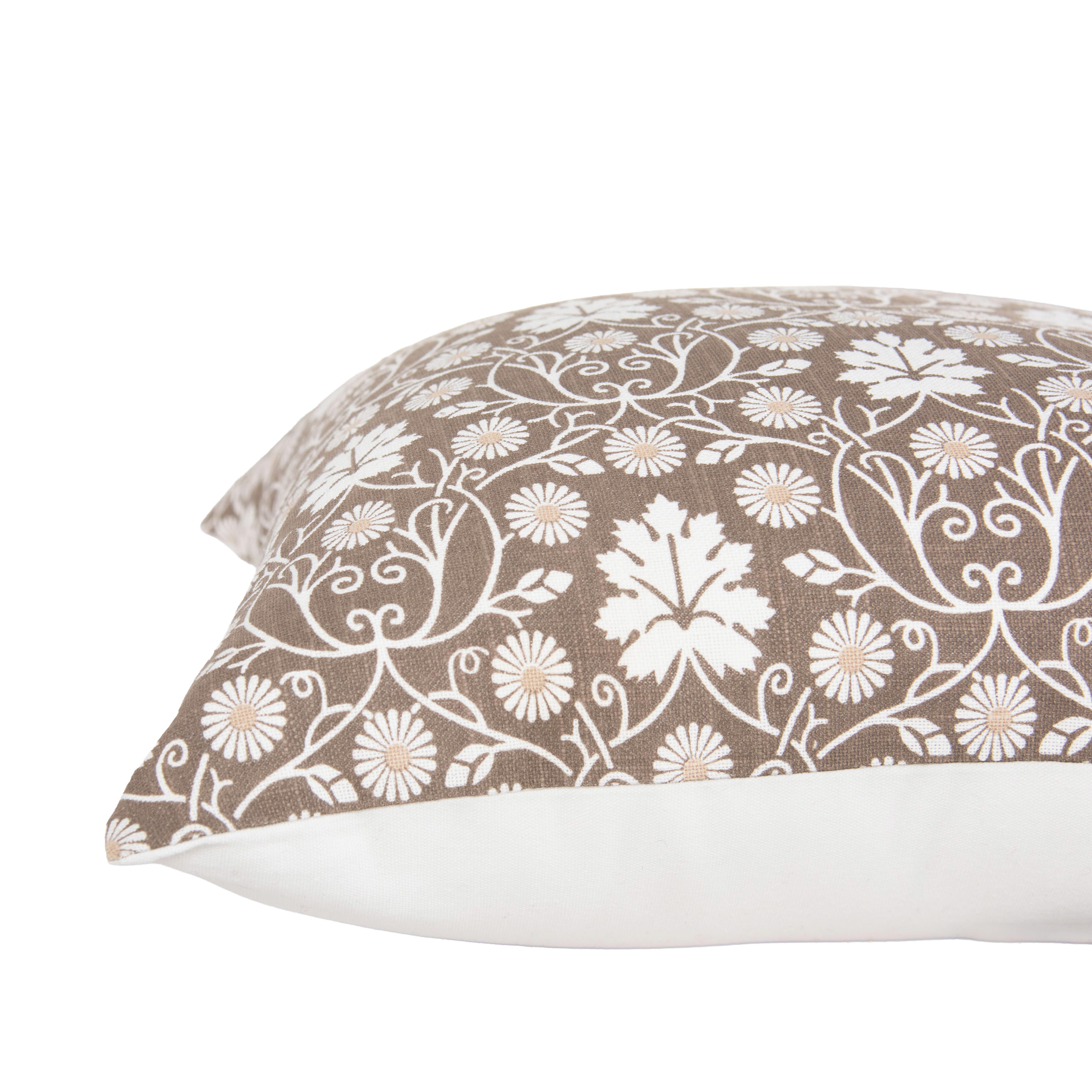 Rizzy Home Reminisce Decorative Throw Pillow, Sandy Beige, large