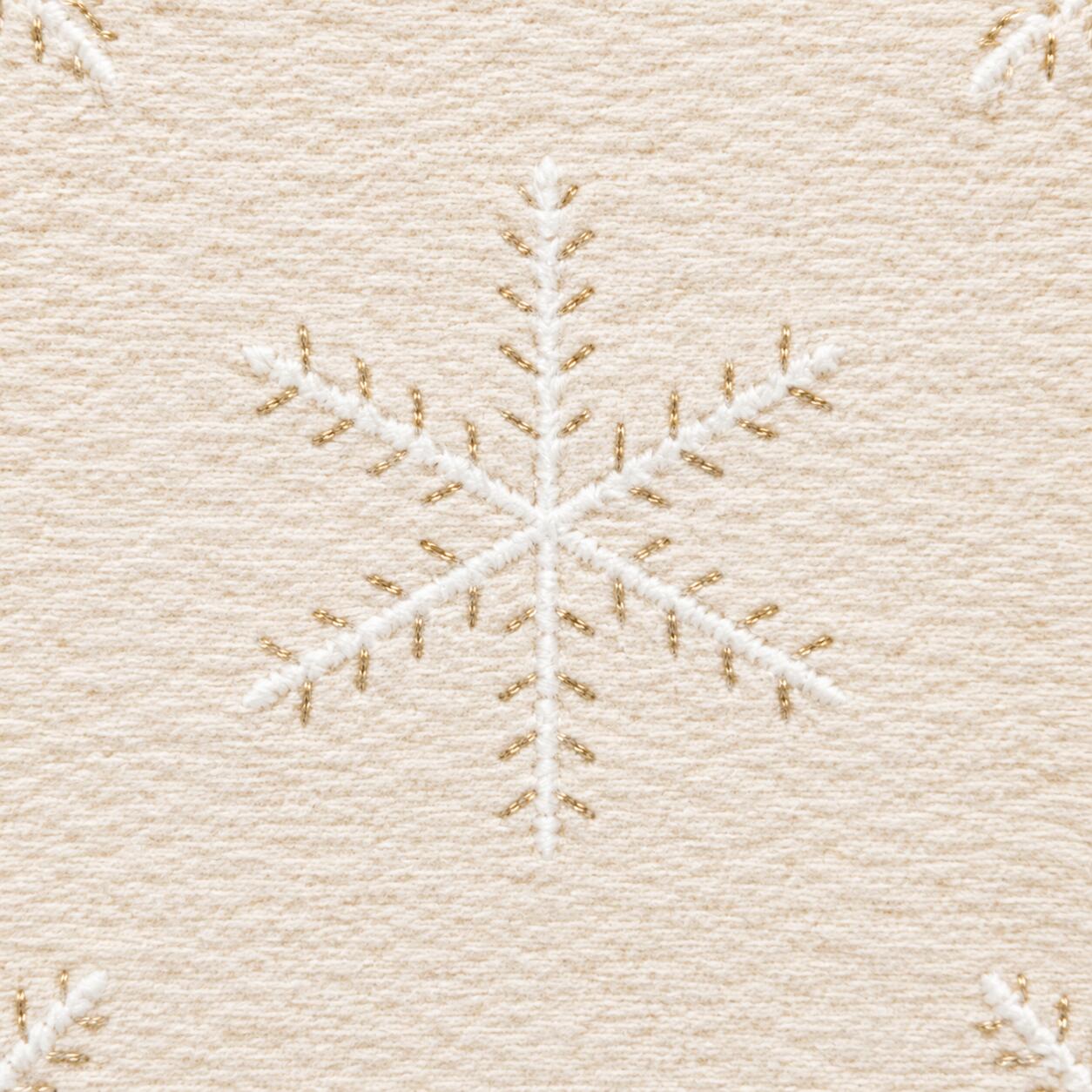 Rizzy Home Snowflakes Decorative Throw Pillow, , large
