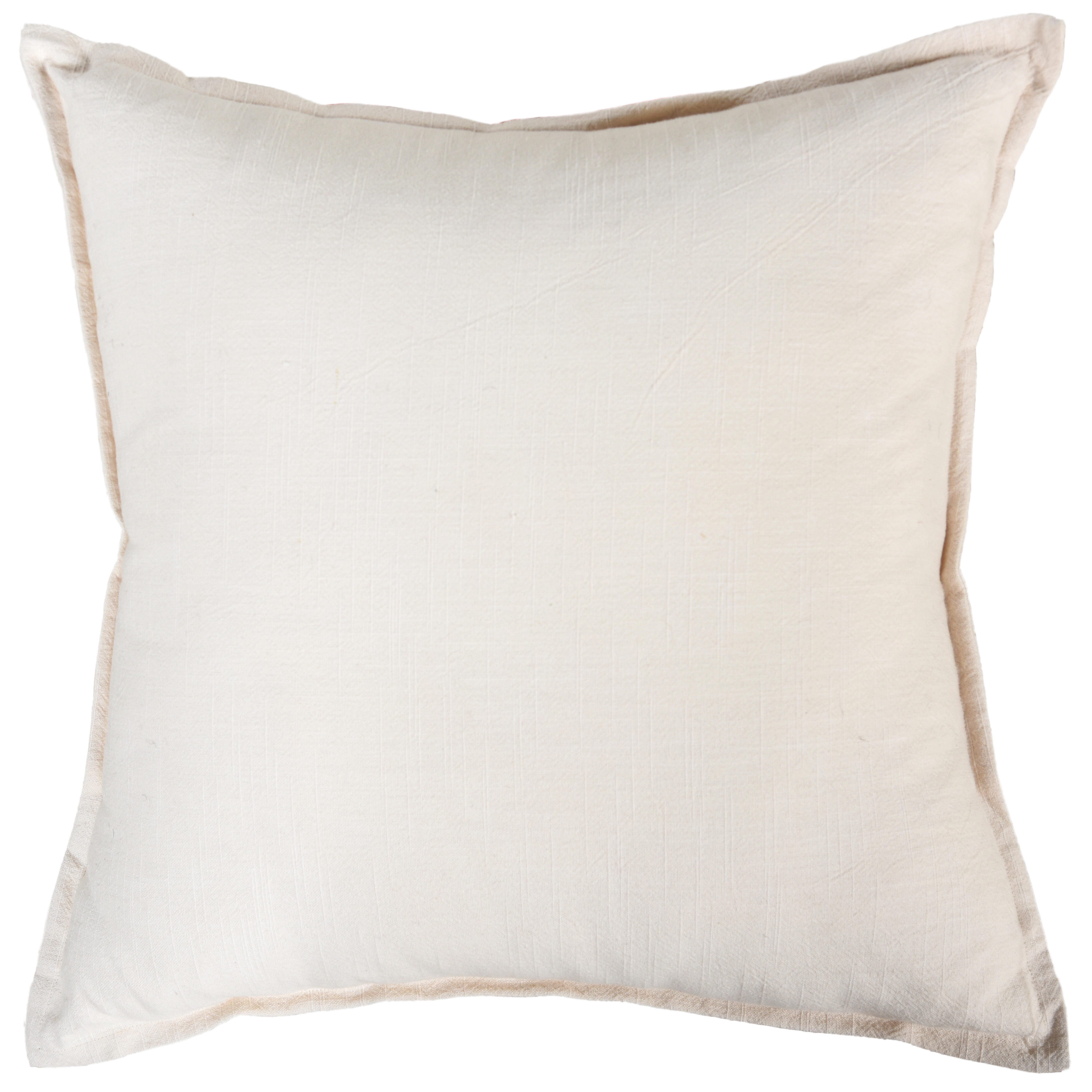 Rizzy Home Everwell Decorative Throw Pillow, Bone White, large