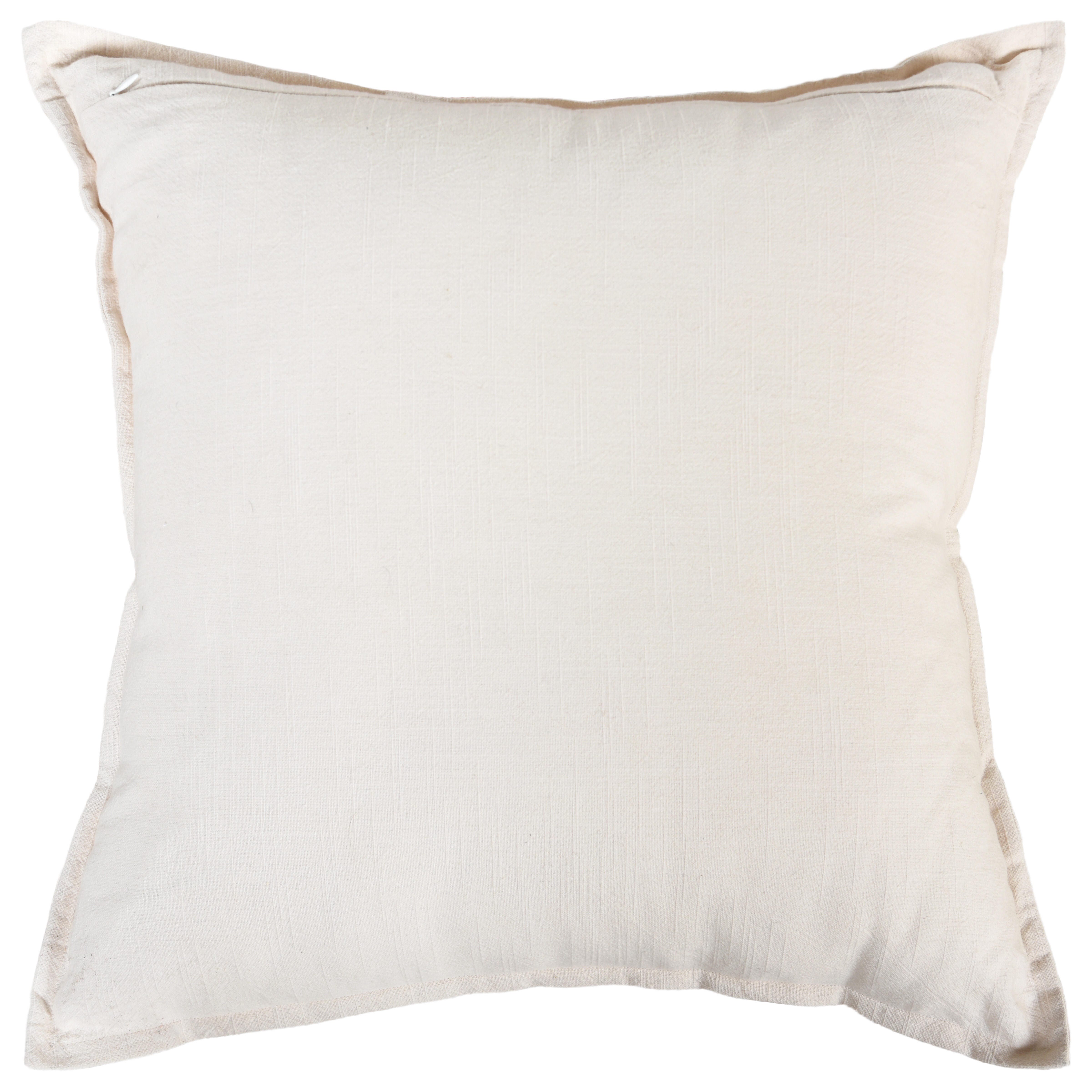 Rizzy Home Everwell Decorative Throw Pillow, Bone White, large