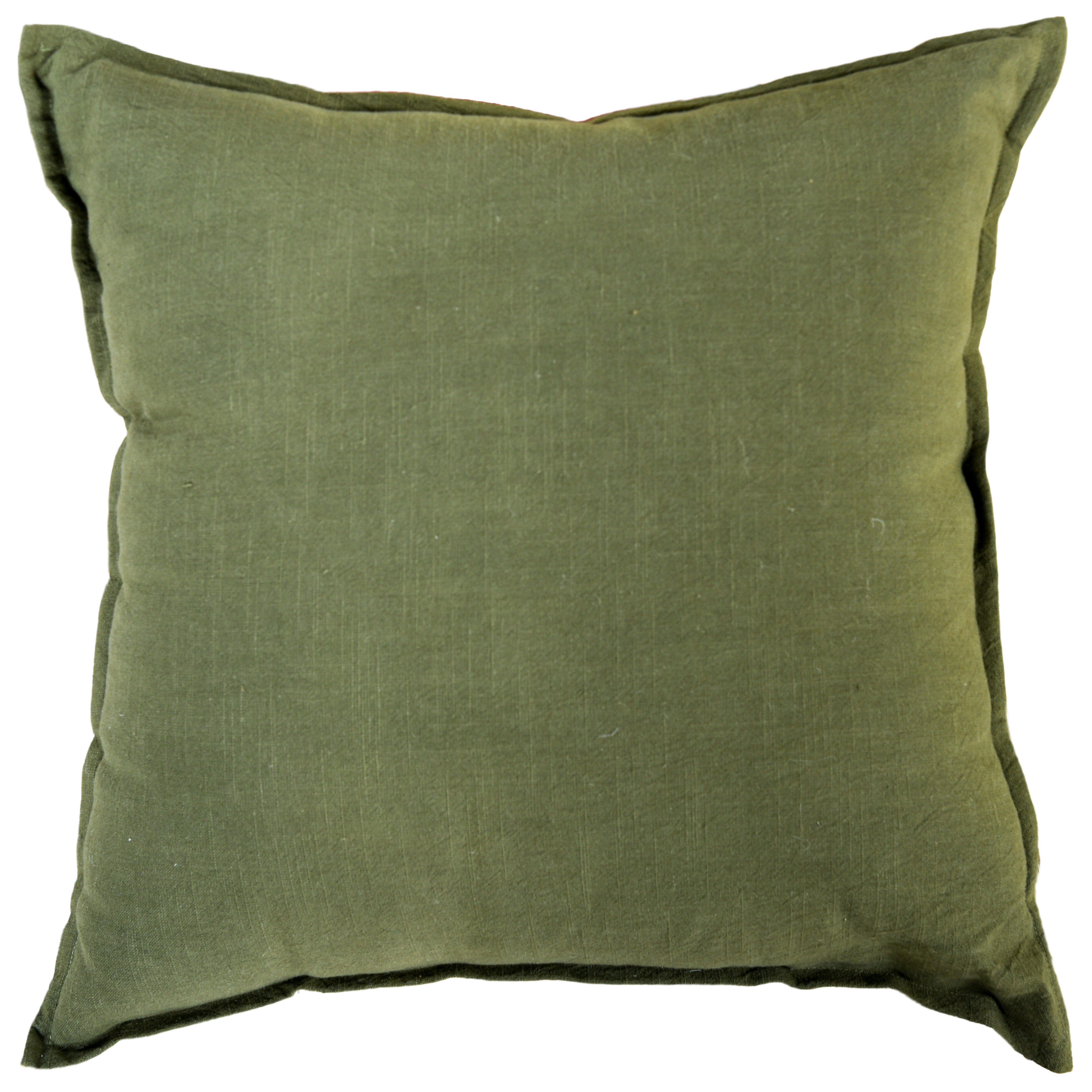 Rizzy Home Everwell Decorative Throw Pillow, Olive Green, large