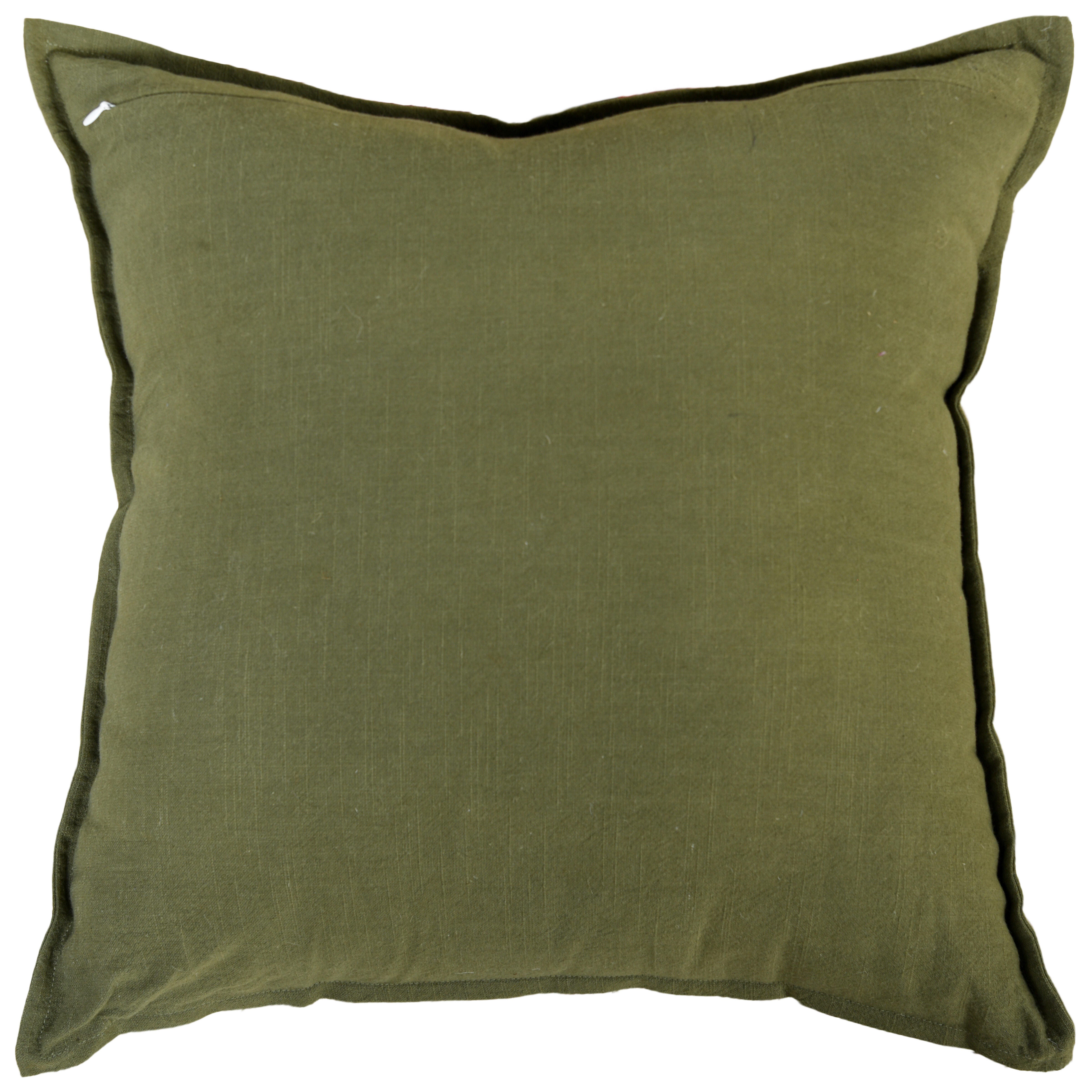 Rizzy Home Everwell Decorative Throw Pillow, Olive Green, large