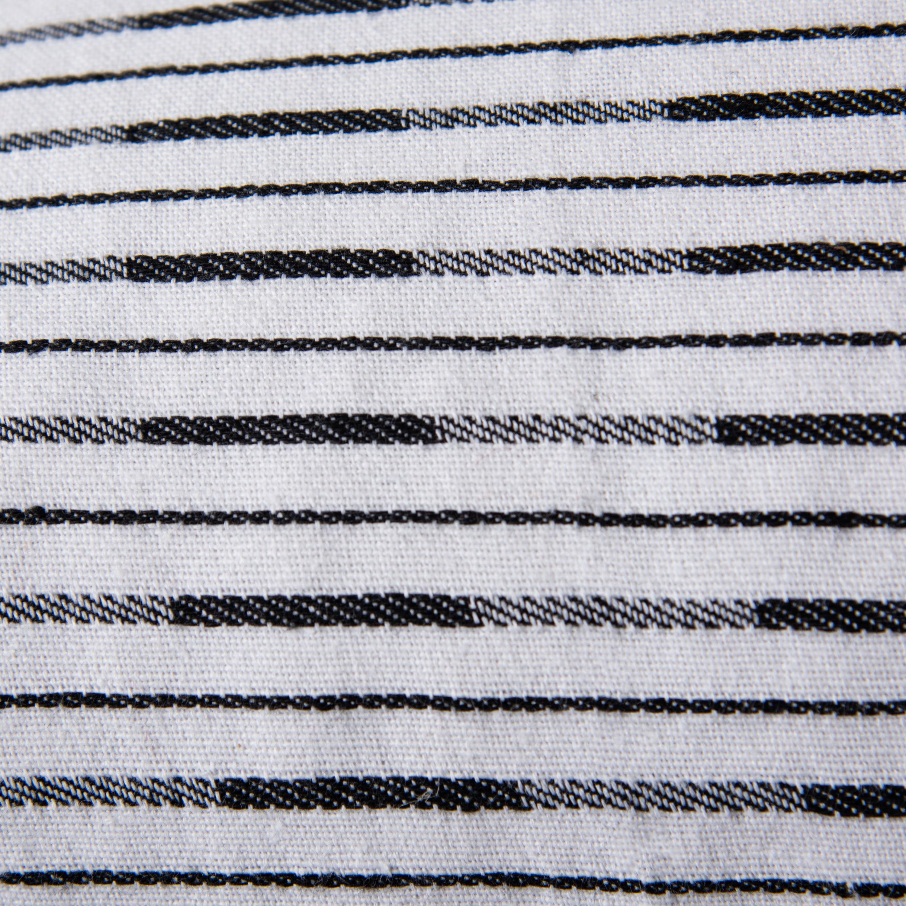 Rizzy Home Equinox Decorative Throw Pillow, White/Black, large