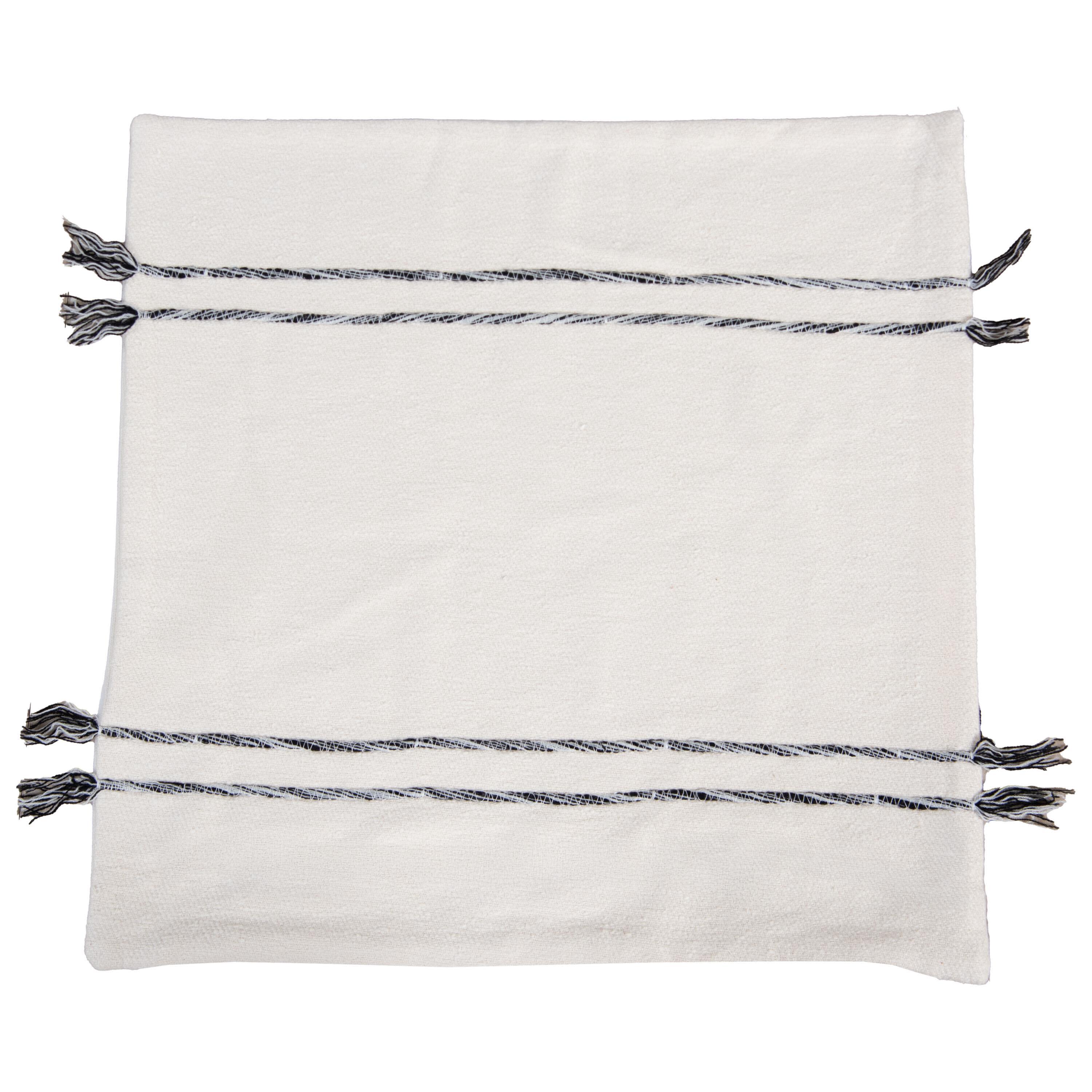Rizzy Home Cord Stripe Decorative Throw Pillow, , large