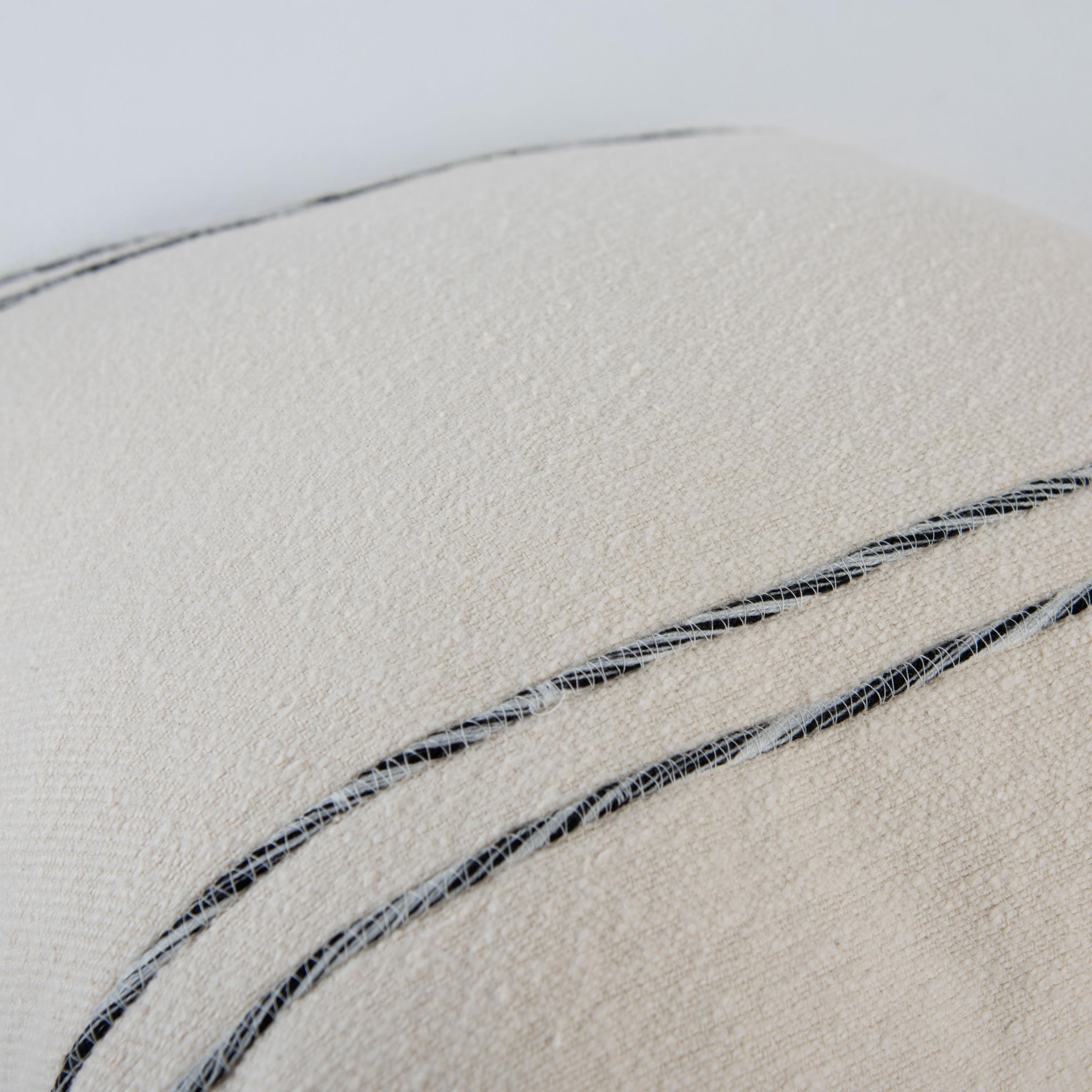 Rizzy Home Cord Stripe Decorative Throw Pillow, , large