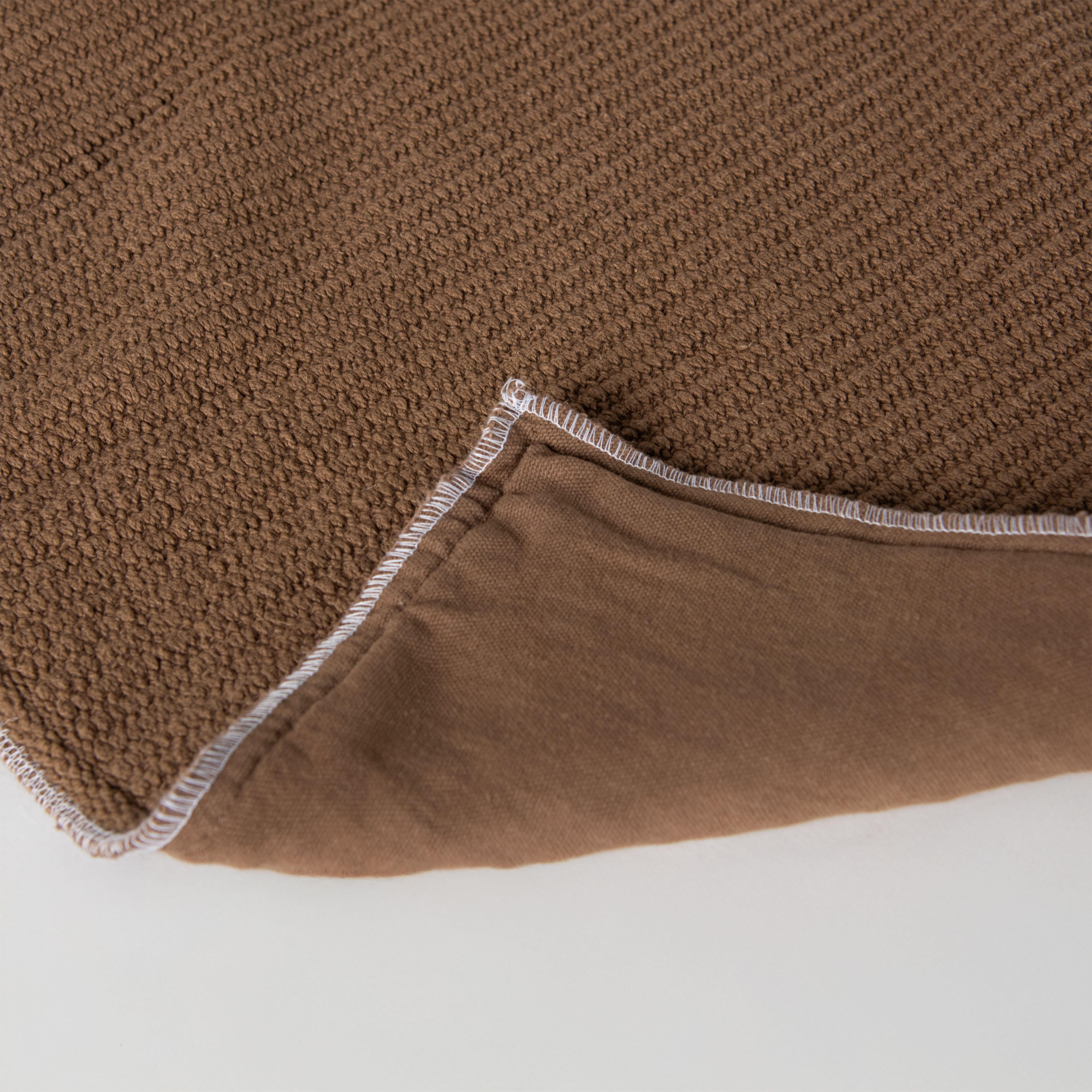 Rizzy Home Element Decorative Throw Pillow, Brown, large